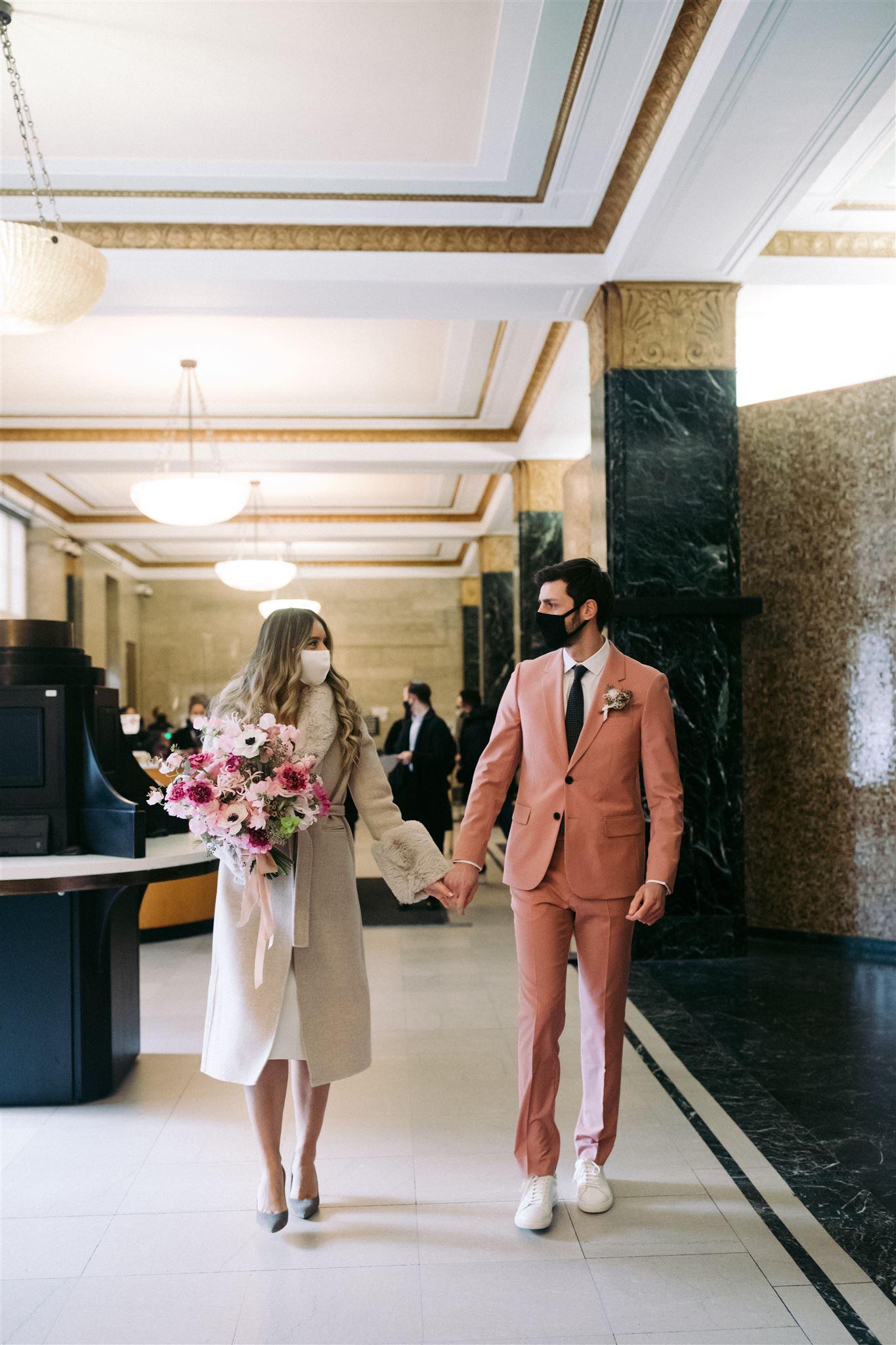 A Modern Wedding at New York City's City Hall 2