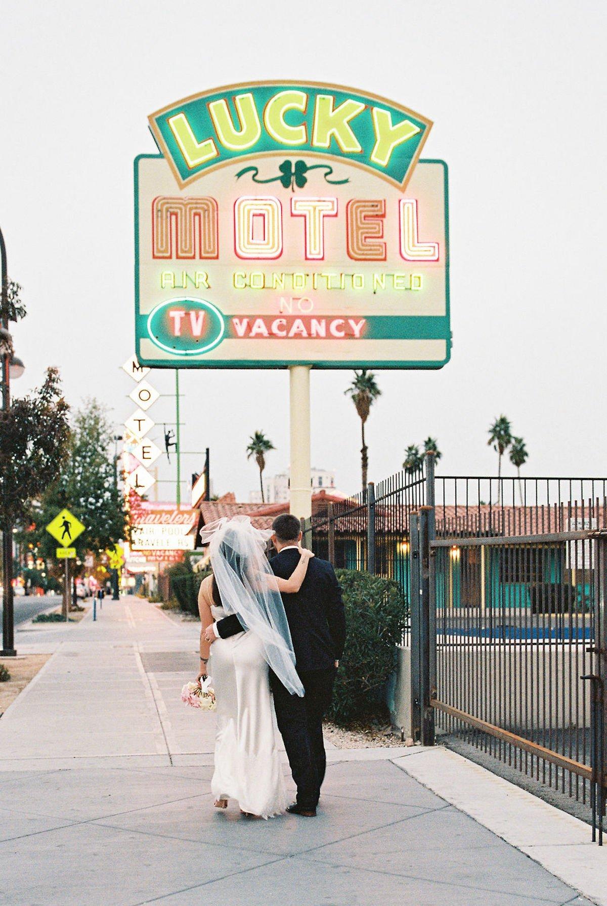 A Non-Traditional Elopement at Sure Thing Chapel 18