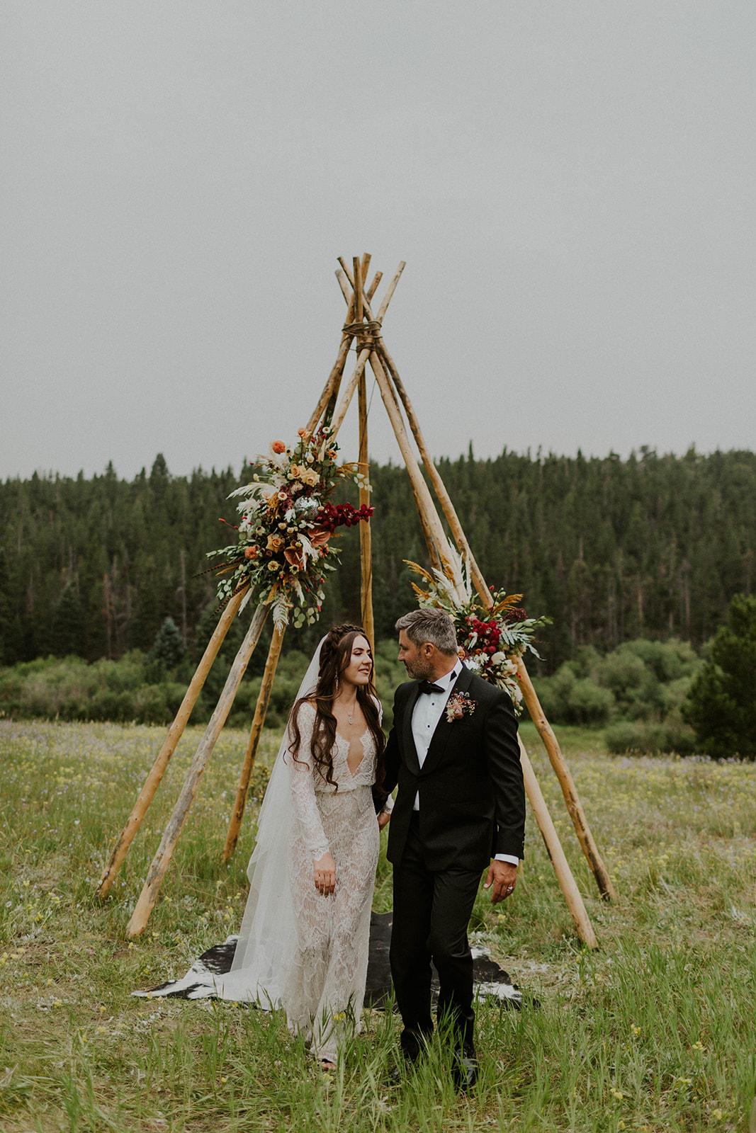 A Boho Summer Wedding at a Private Ranch 42