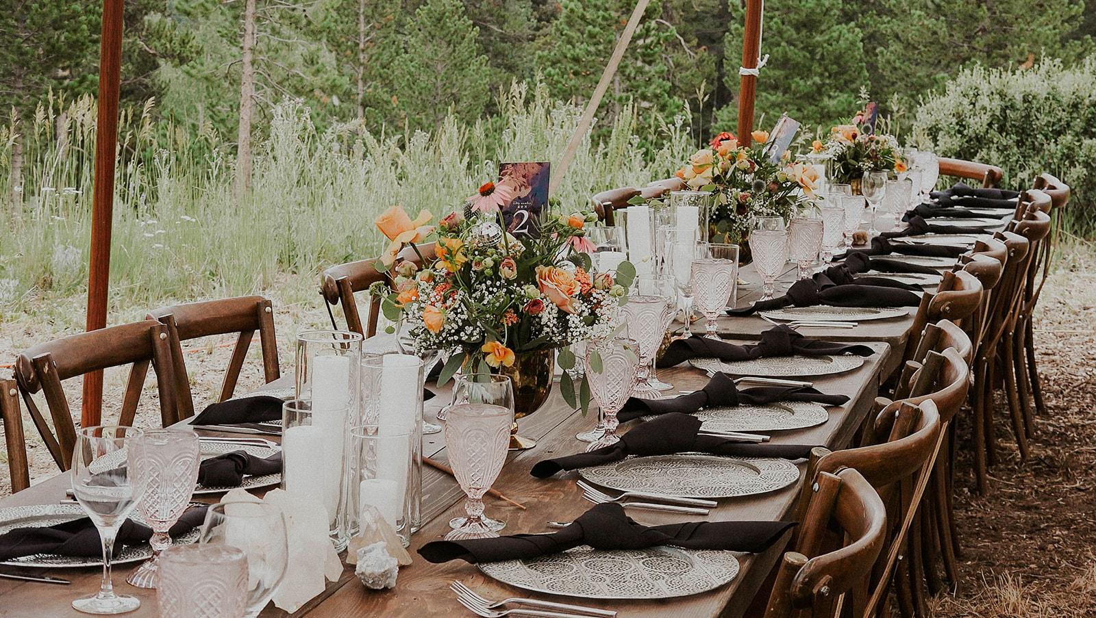 A Boho Summer Wedding at a Private Ranch 76
