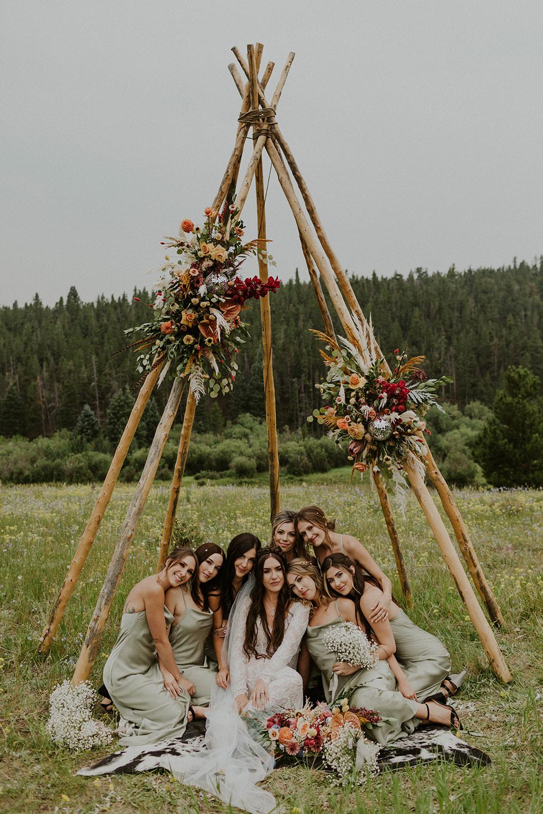 A Boho Summer Wedding at a Private Ranch 82