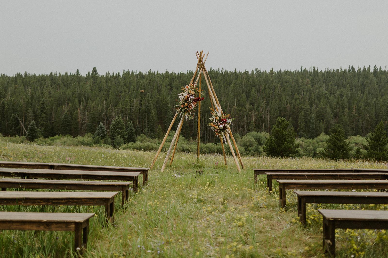 A Boho Summer Wedding at a Private Ranch 46