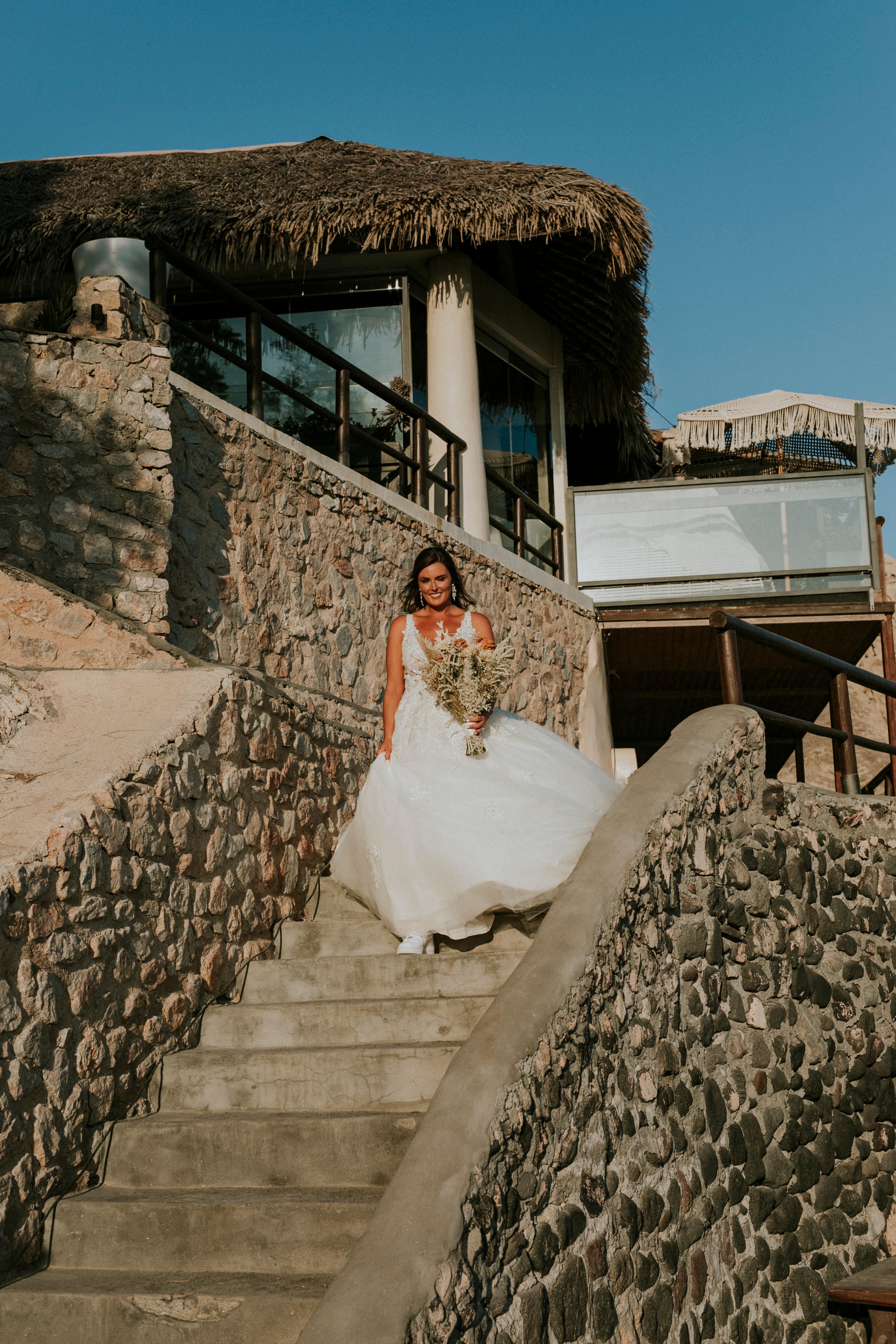 A Romantic Beach Wedding in Santorini 29