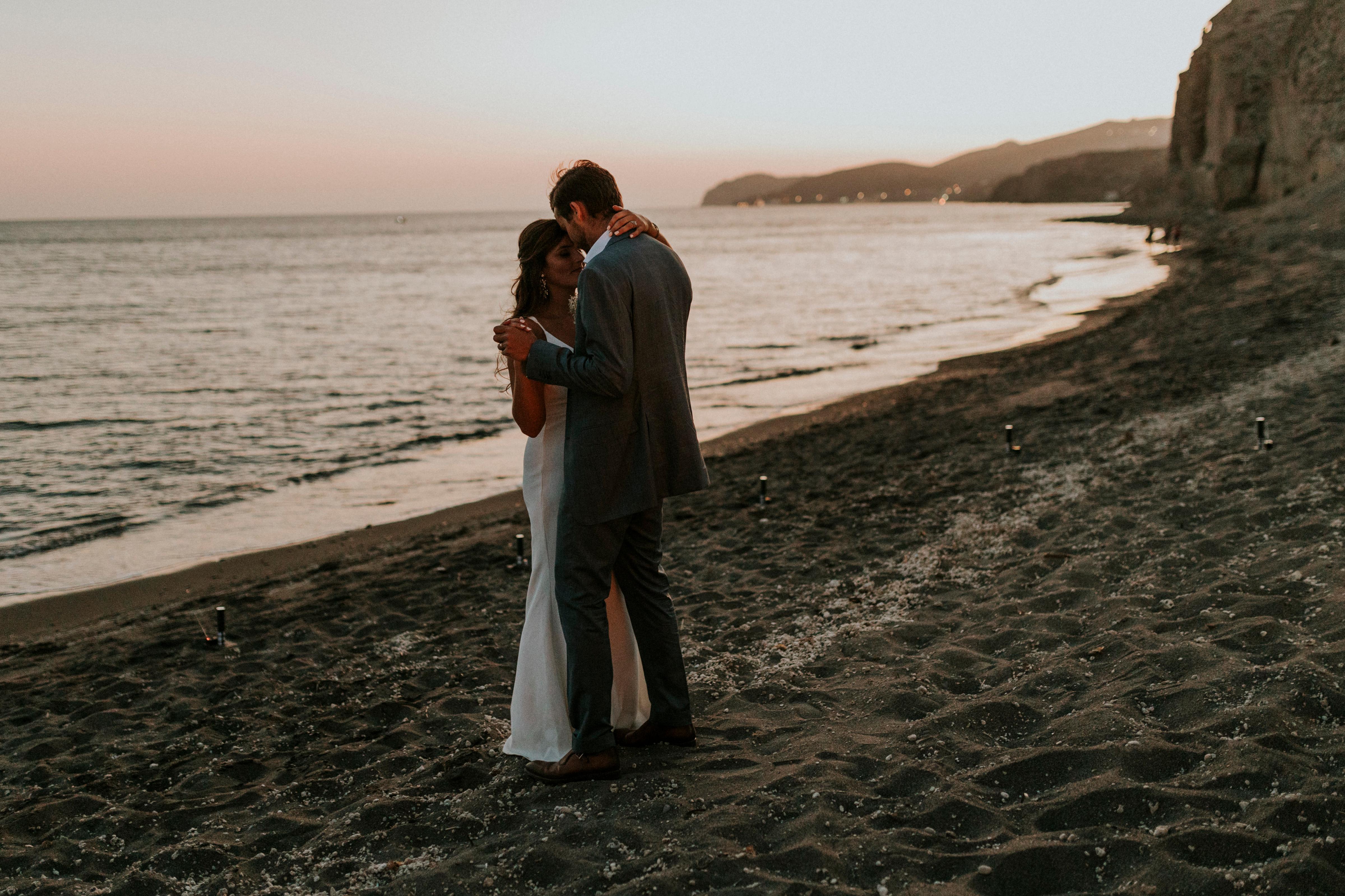 A Boho Beach Wedding in Santorini photo 3