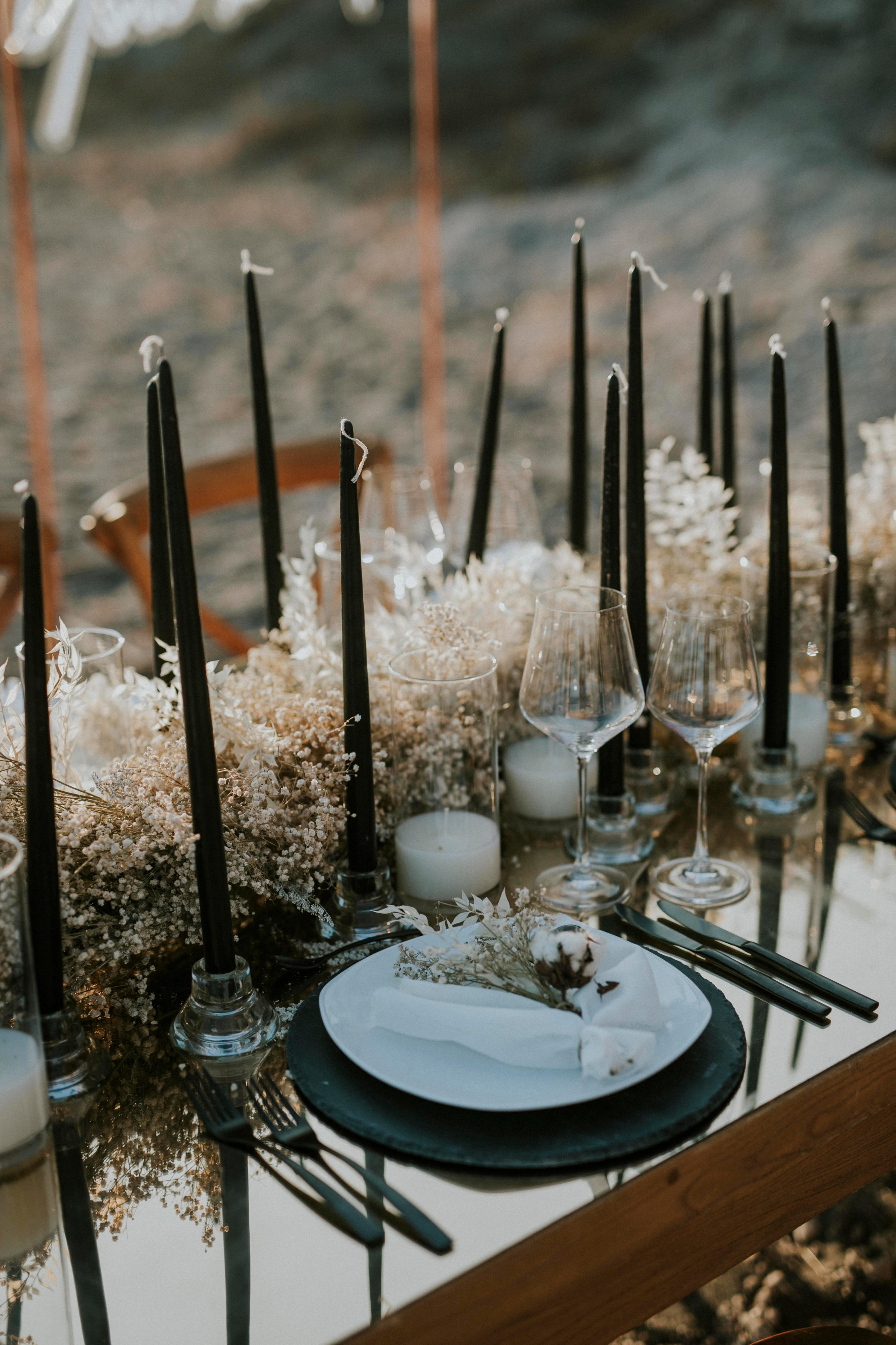 A Romantic Beach Wedding in Santorini 9