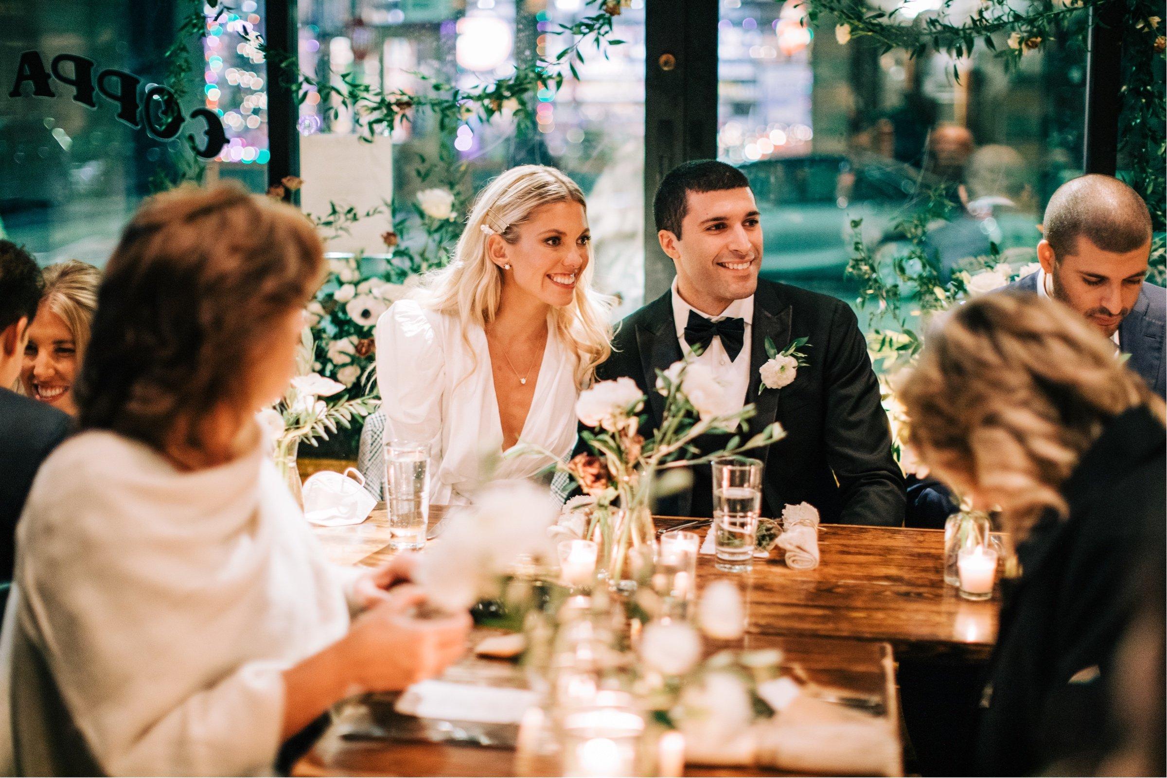 A Romantic Winter Micro Wedding at Coppa Enoteca