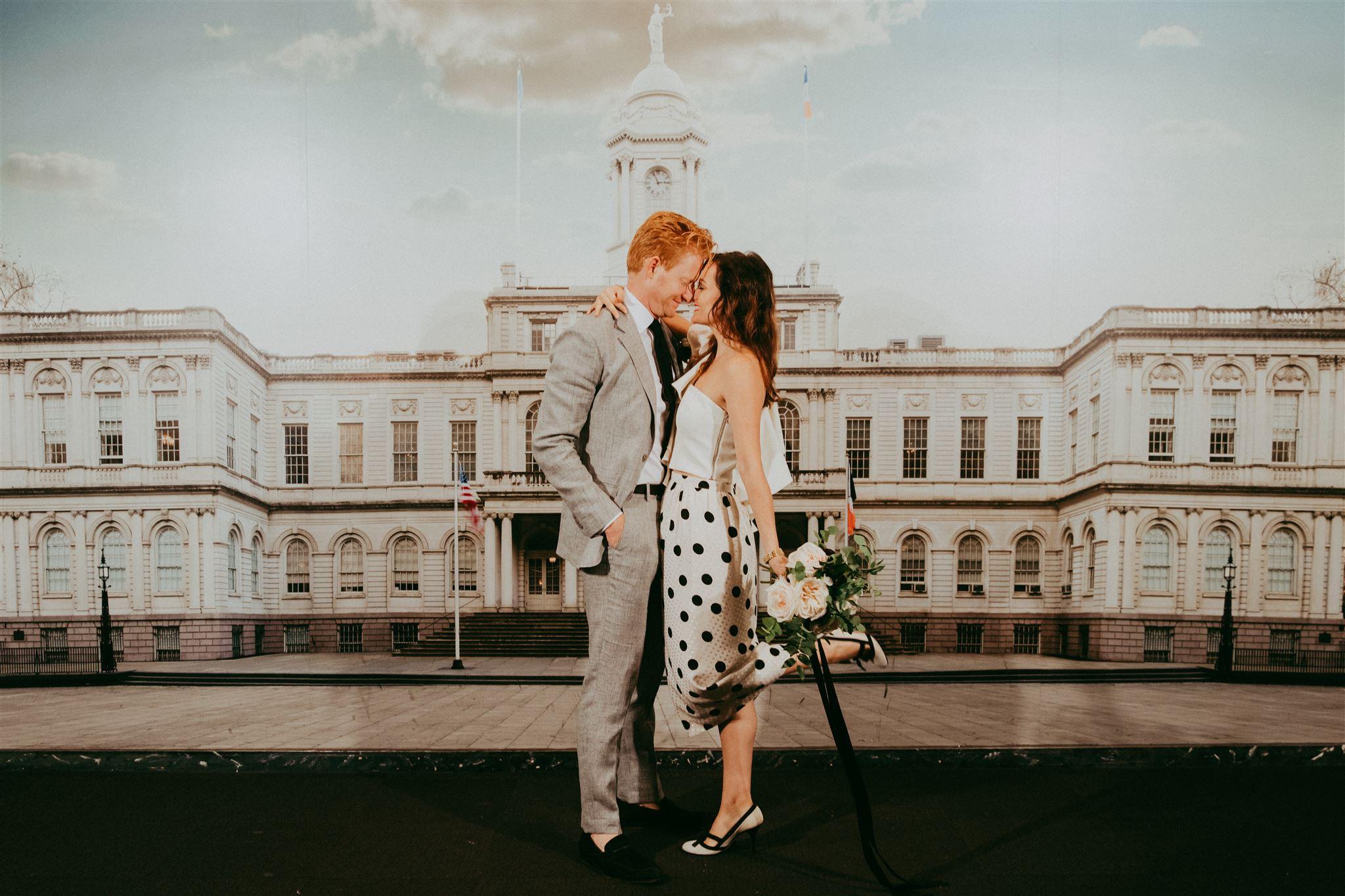A Modern Elopement at the New York City Hall photo 5