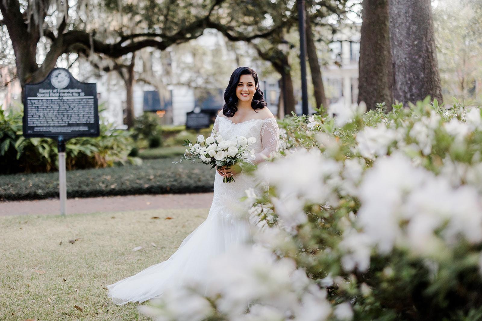 A Classic Spring Wedding at Forsyth Park Fountain 17
