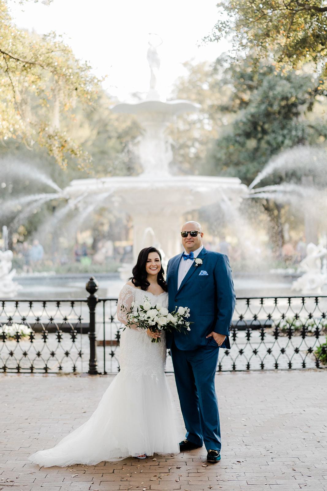 A Classic Spring Wedding at Forsyth Park Fountain 13