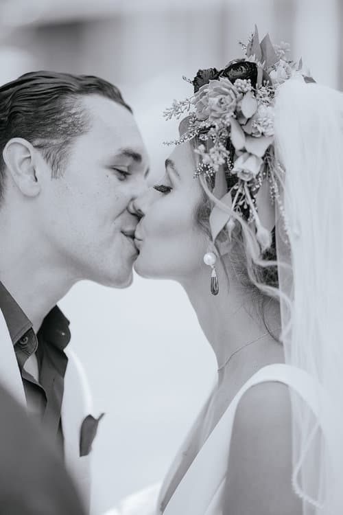 A Boho Beach Wedding at White Orchid Beach House photo 2