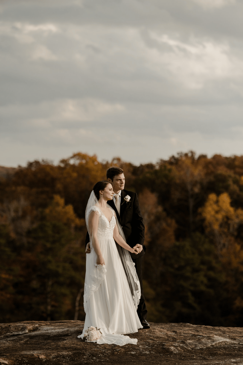 A Classic Winter Wedding at Arabia Mountain photo 3