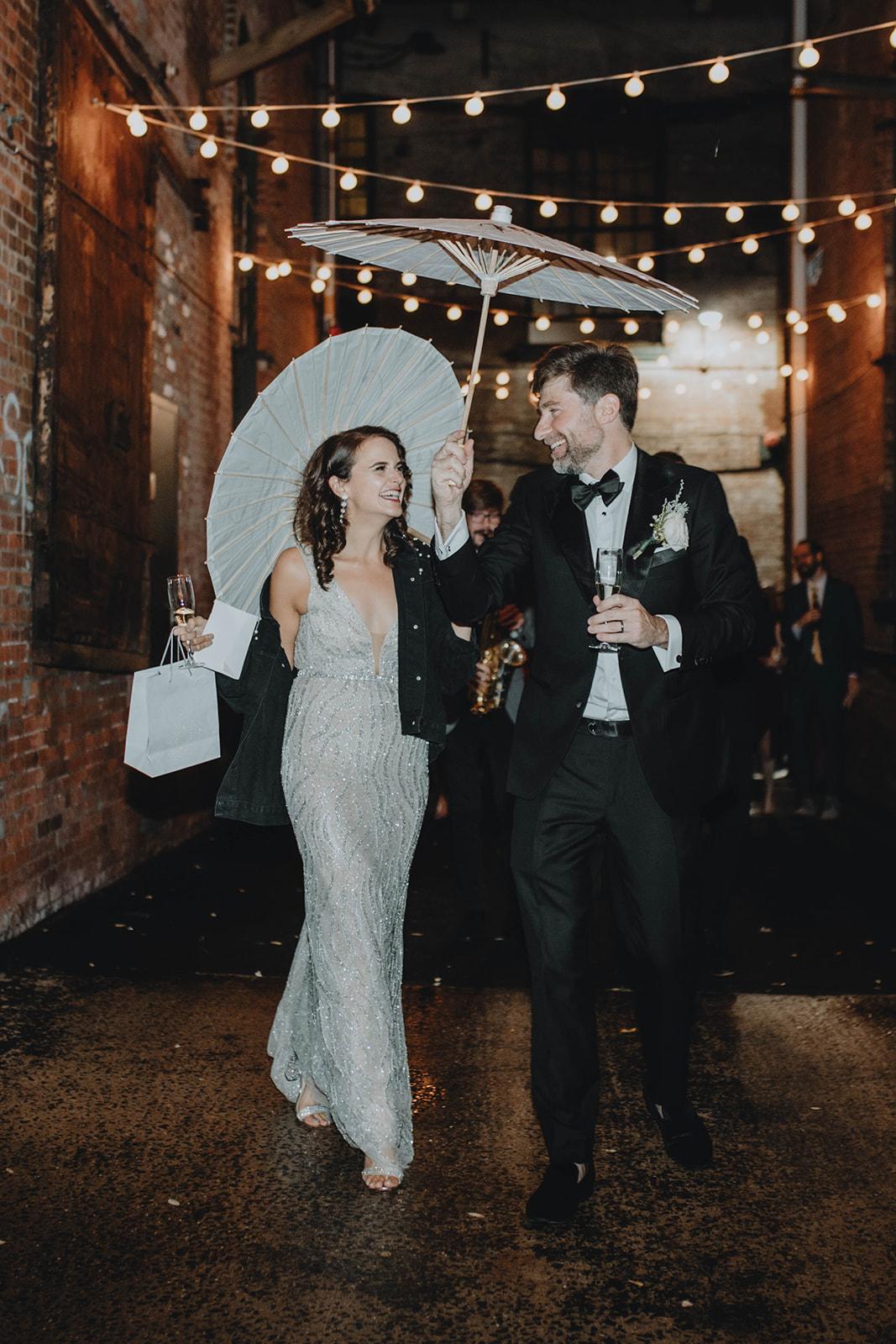 A Non-Traditional Fall Wedding at the Garner Arts Center 38