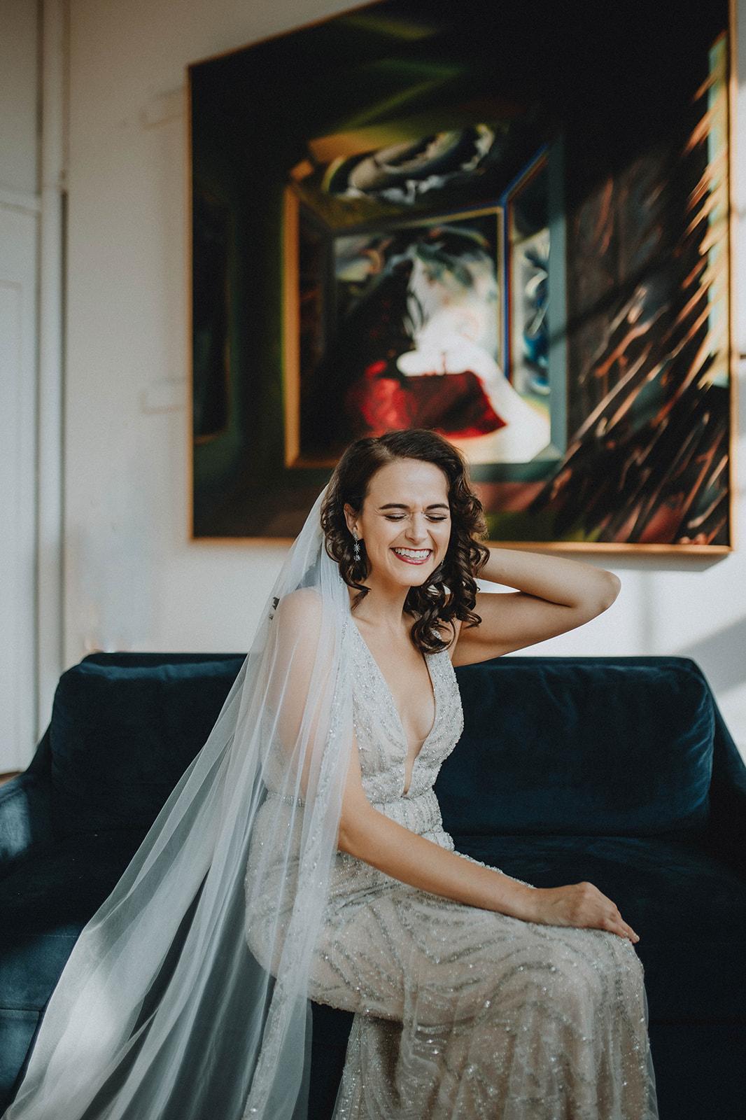 A Non-Traditional Fall Wedding at the Garner Arts Center 13