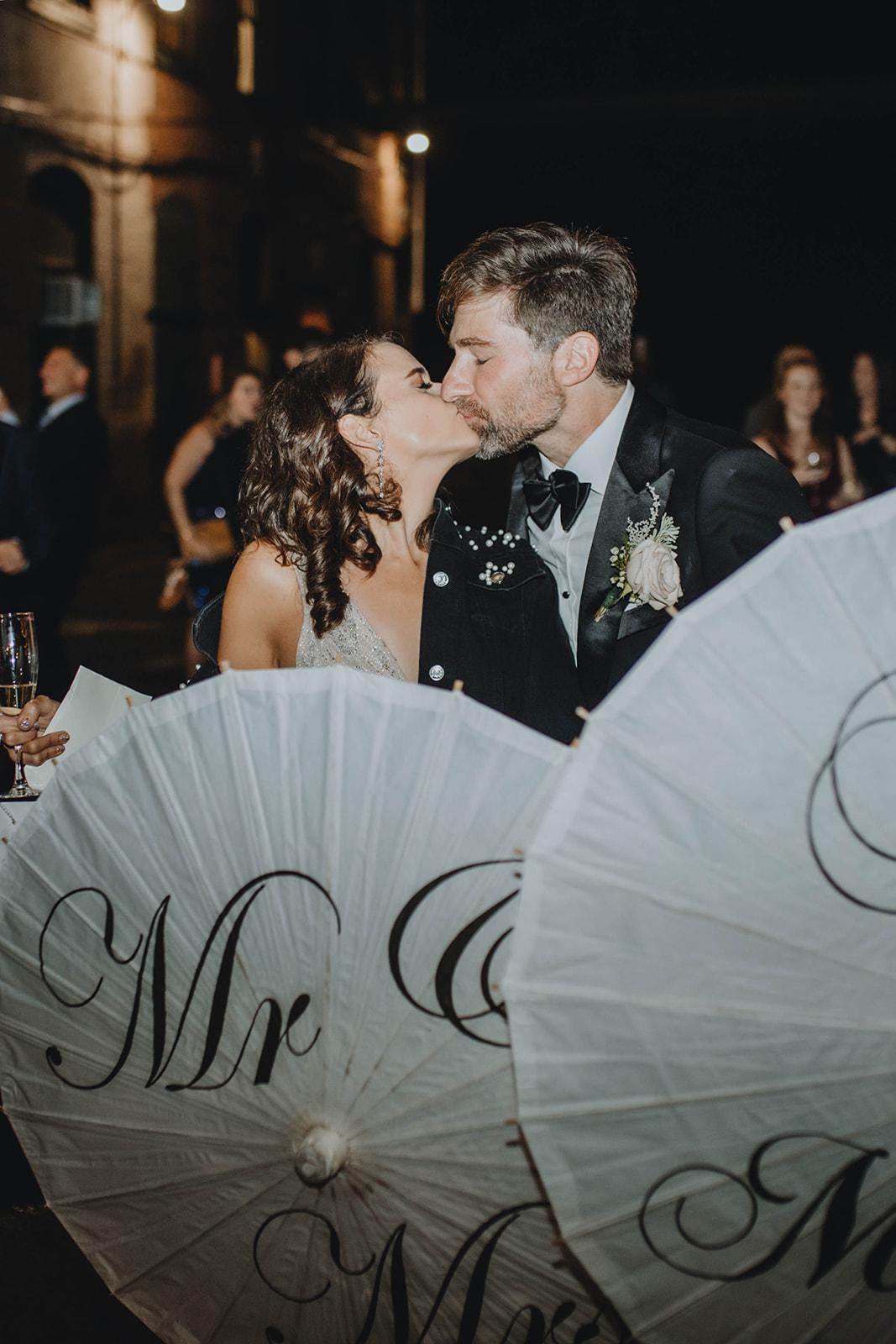 A Non-Traditional Fall Wedding at the Garner Arts Center 10