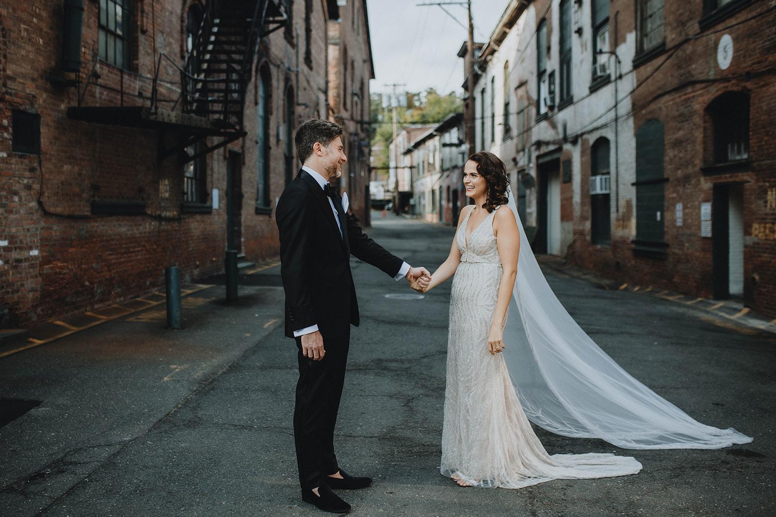 A Non-Traditional Fall Wedding at the Garner Arts Center 29