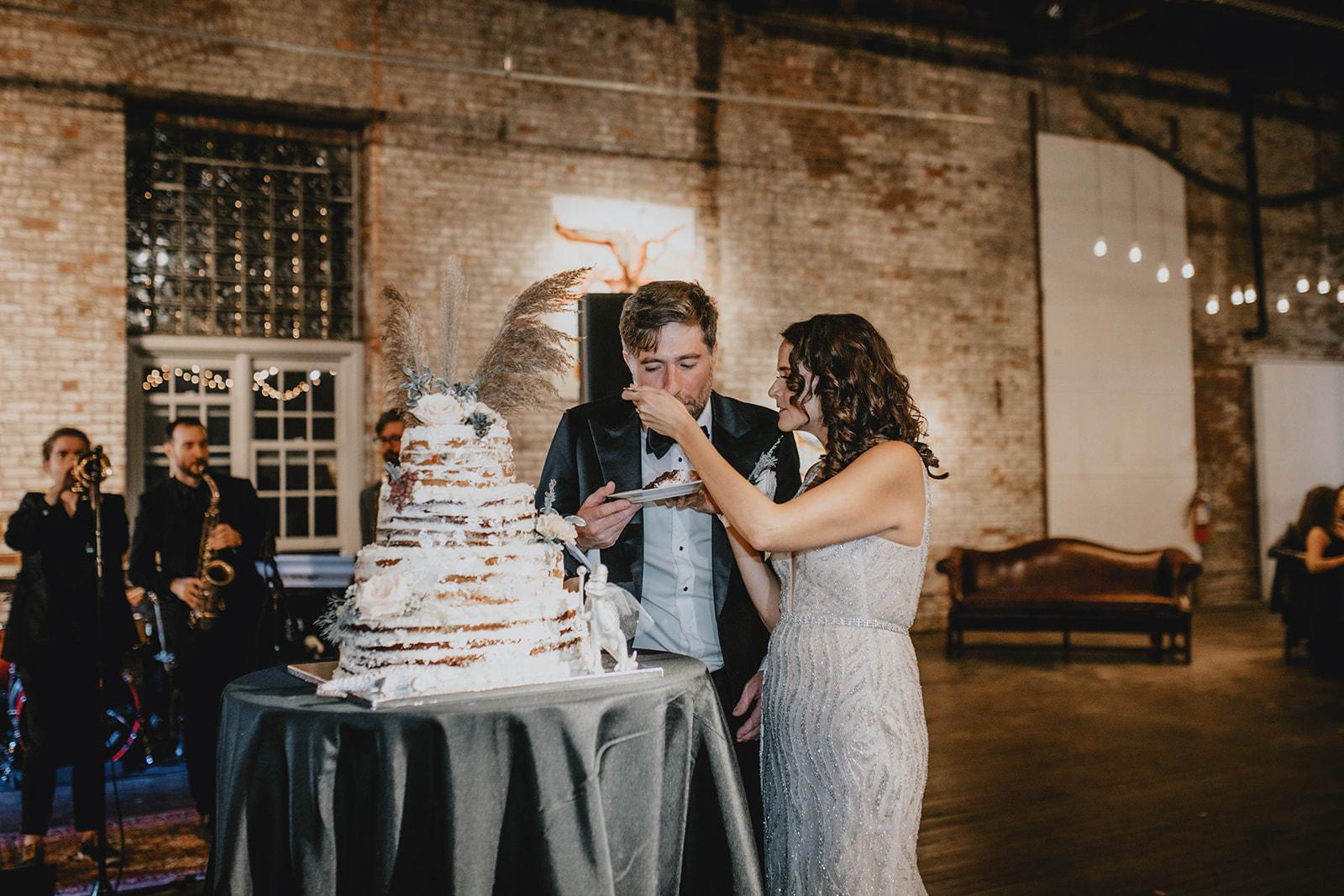 A Non-Traditional Fall Wedding at the Garner Arts Center 32