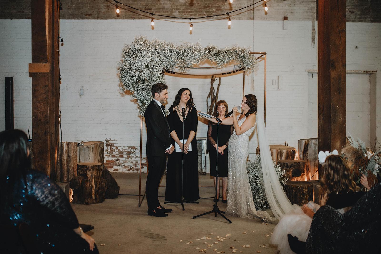 A Non-Traditional Fall Wedding at the Garner Arts Center 33