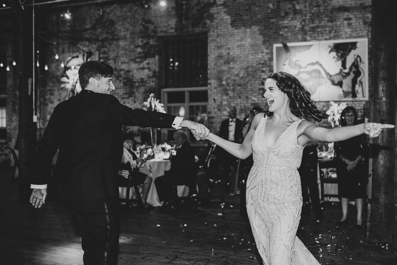 A Non-Traditional Fall Wedding at the Garner Arts Center 4