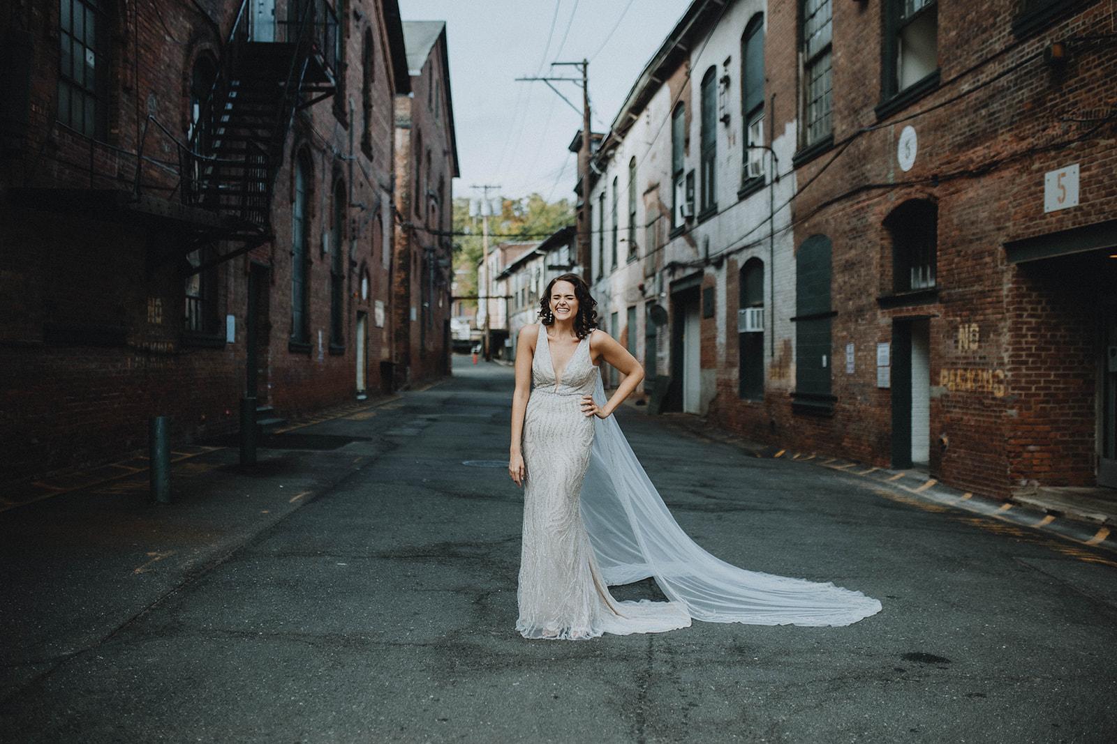 A Non-Traditional Fall Wedding at the Garner Arts Center 34