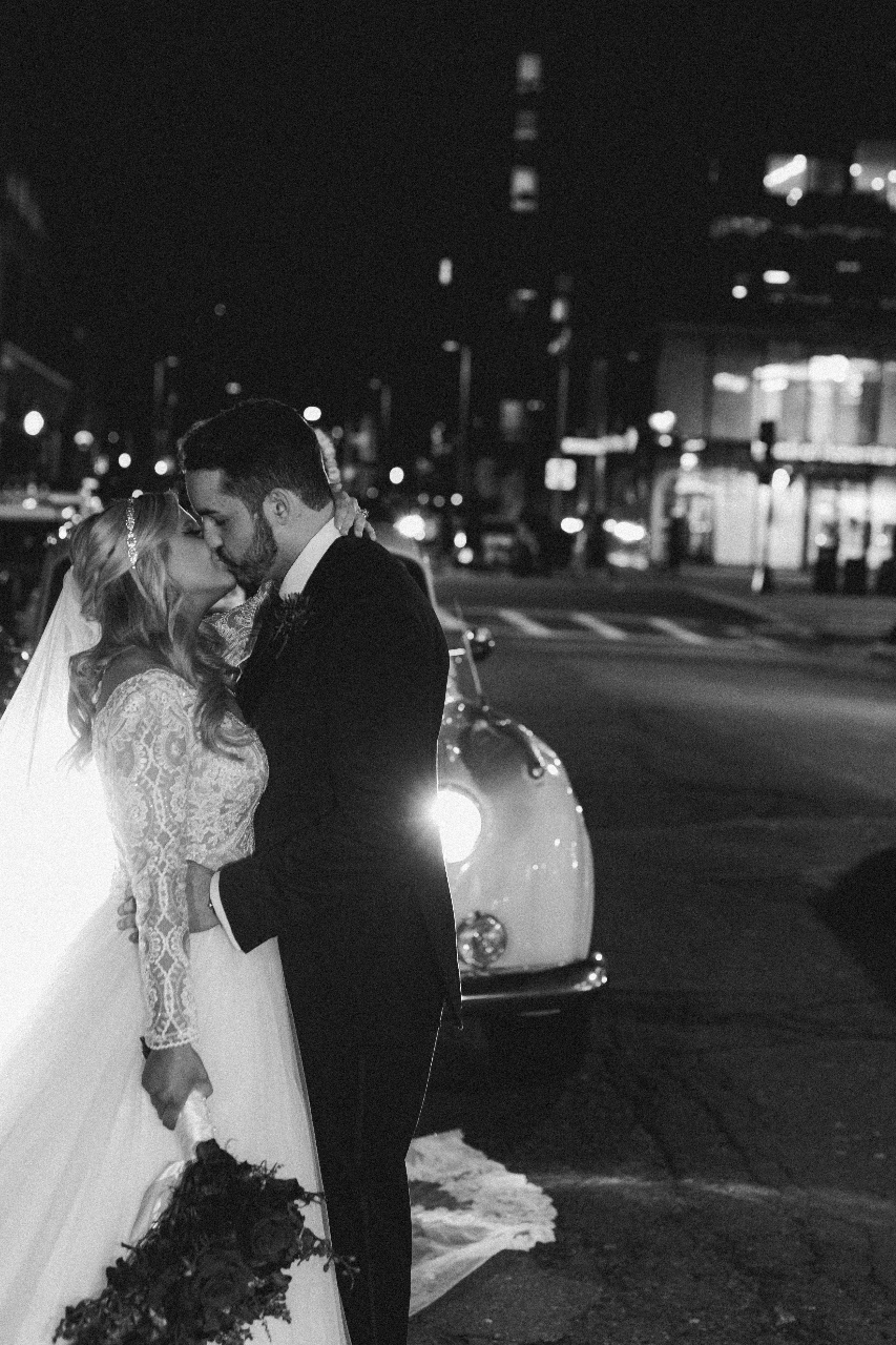 A Classic Winter Wedding at The Lenox Hotel photo 3
