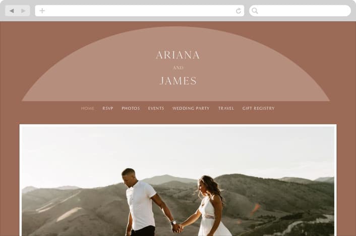the arch