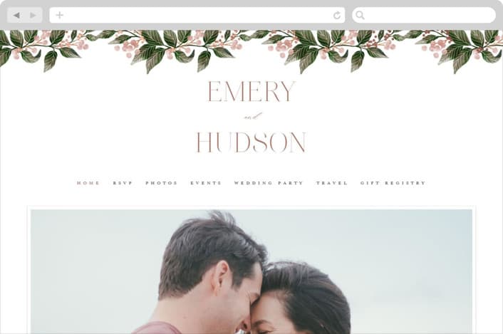 Vine and Berry Frame