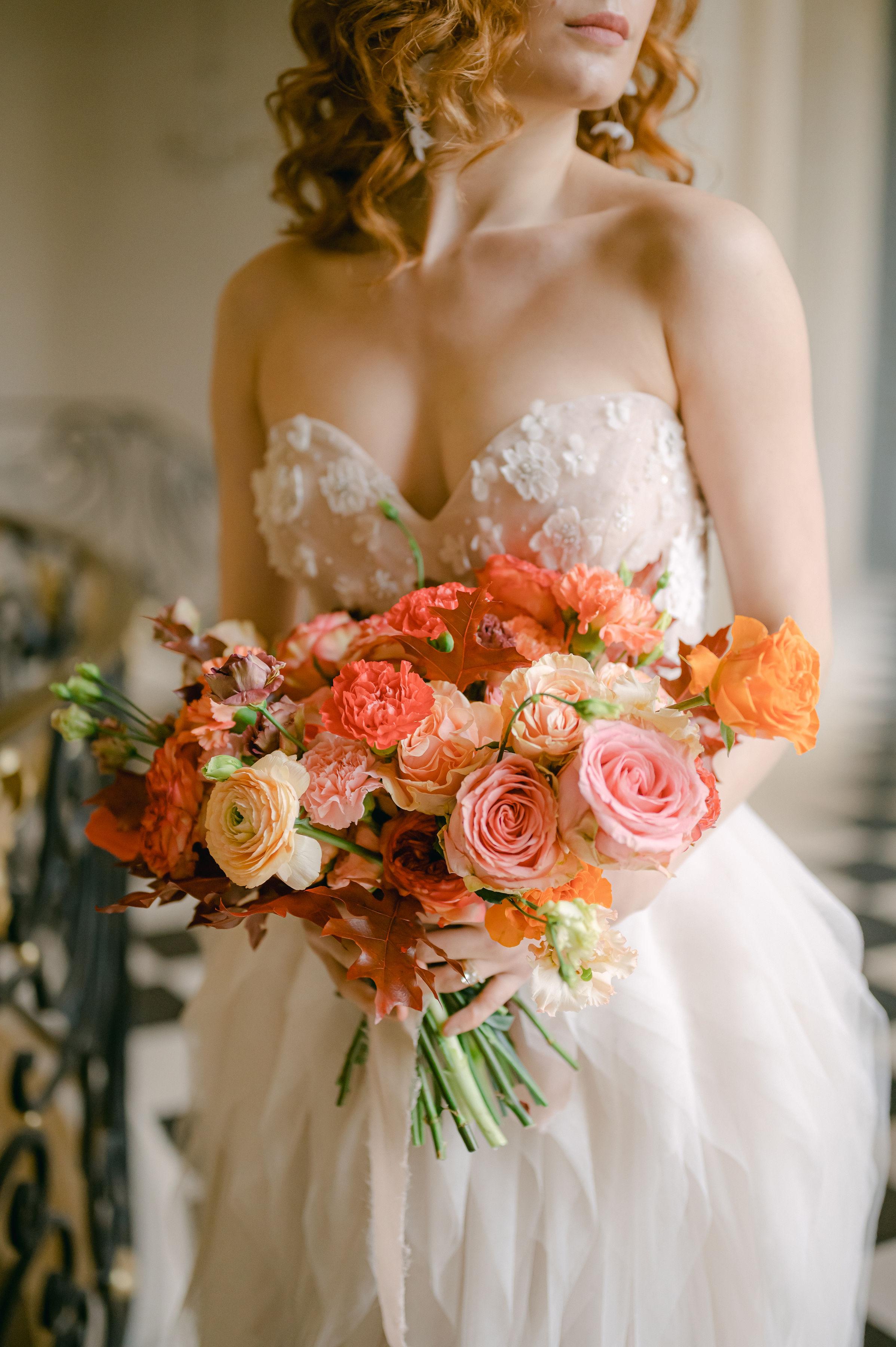 A Whimsical Fall Wedding at Chateau de Nainville 23