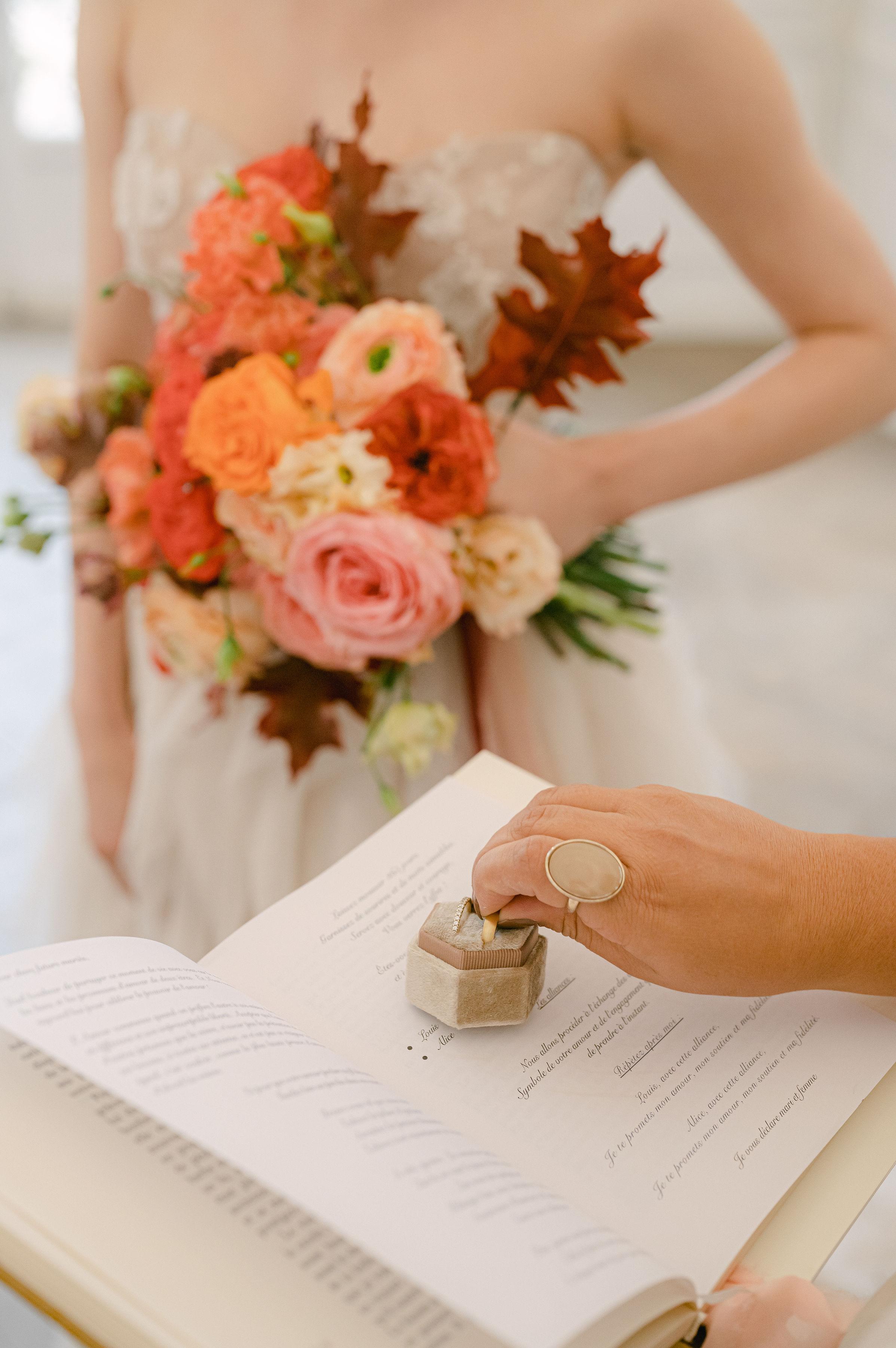 A Whimsical Fall Wedding at Chateau de Nainville 14