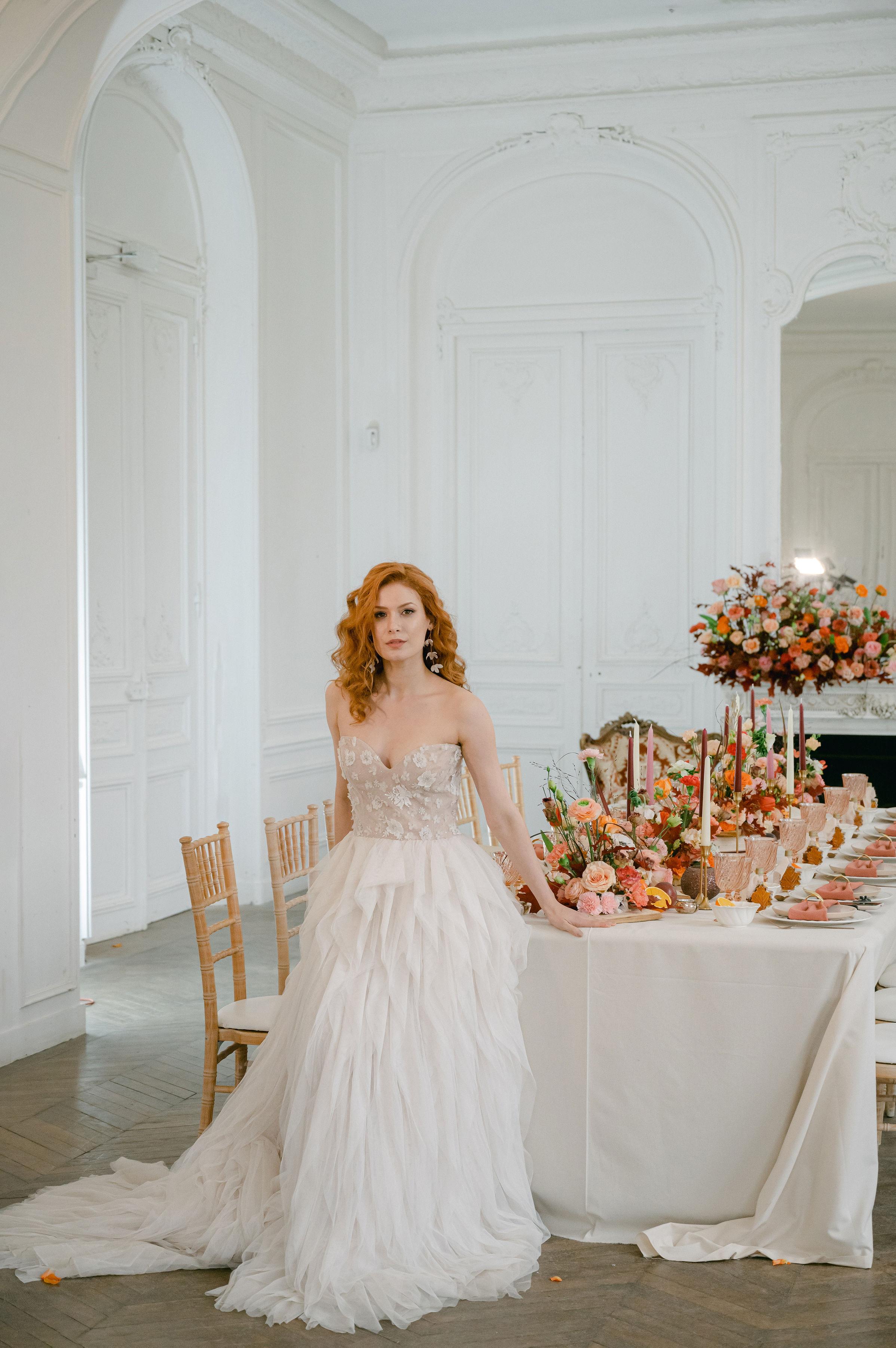 A Whimsical Fall Wedding at Chateau de Nainville 22