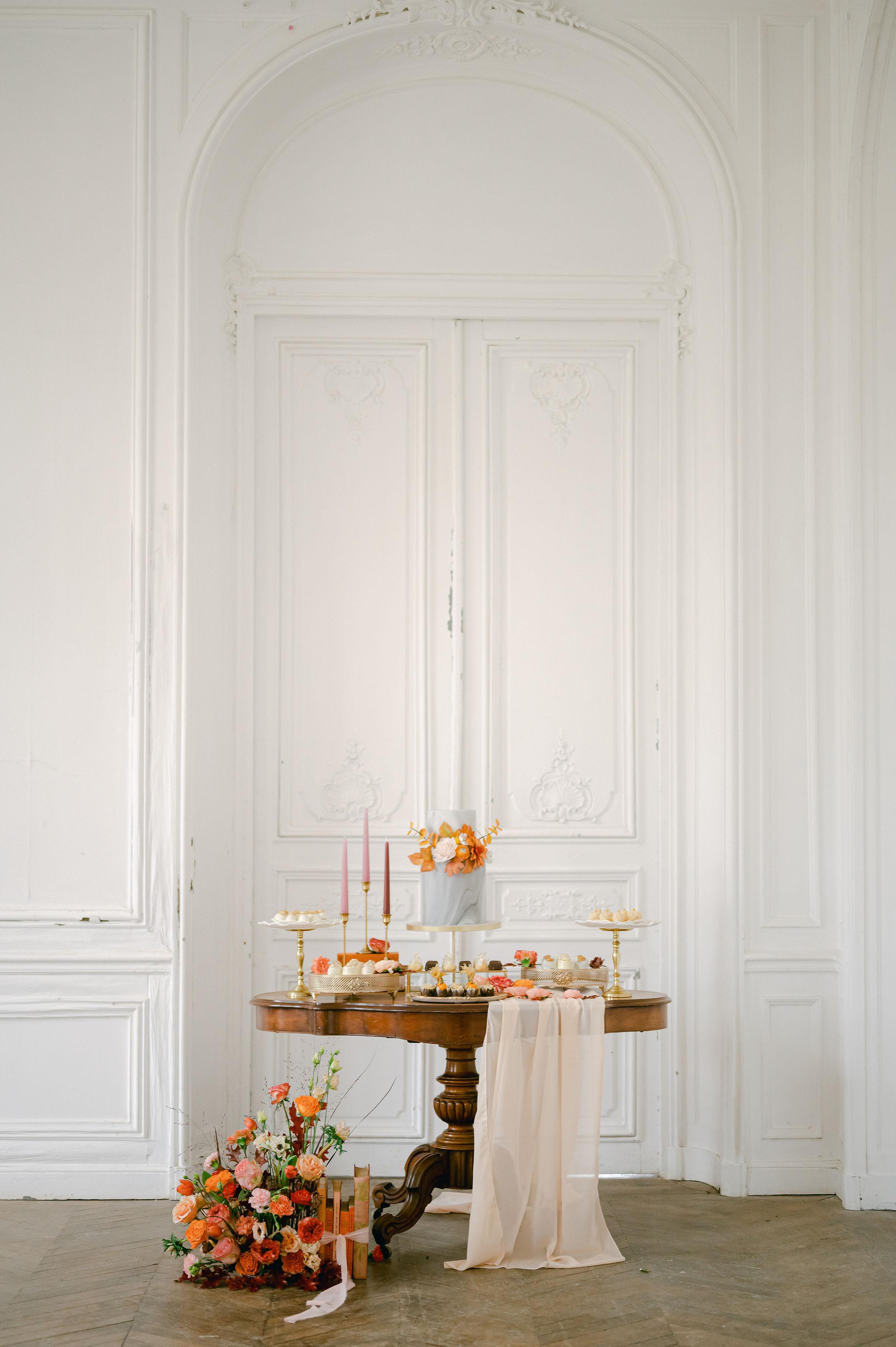 A Whimsical Fall Wedding at Chateau de Nainville 12