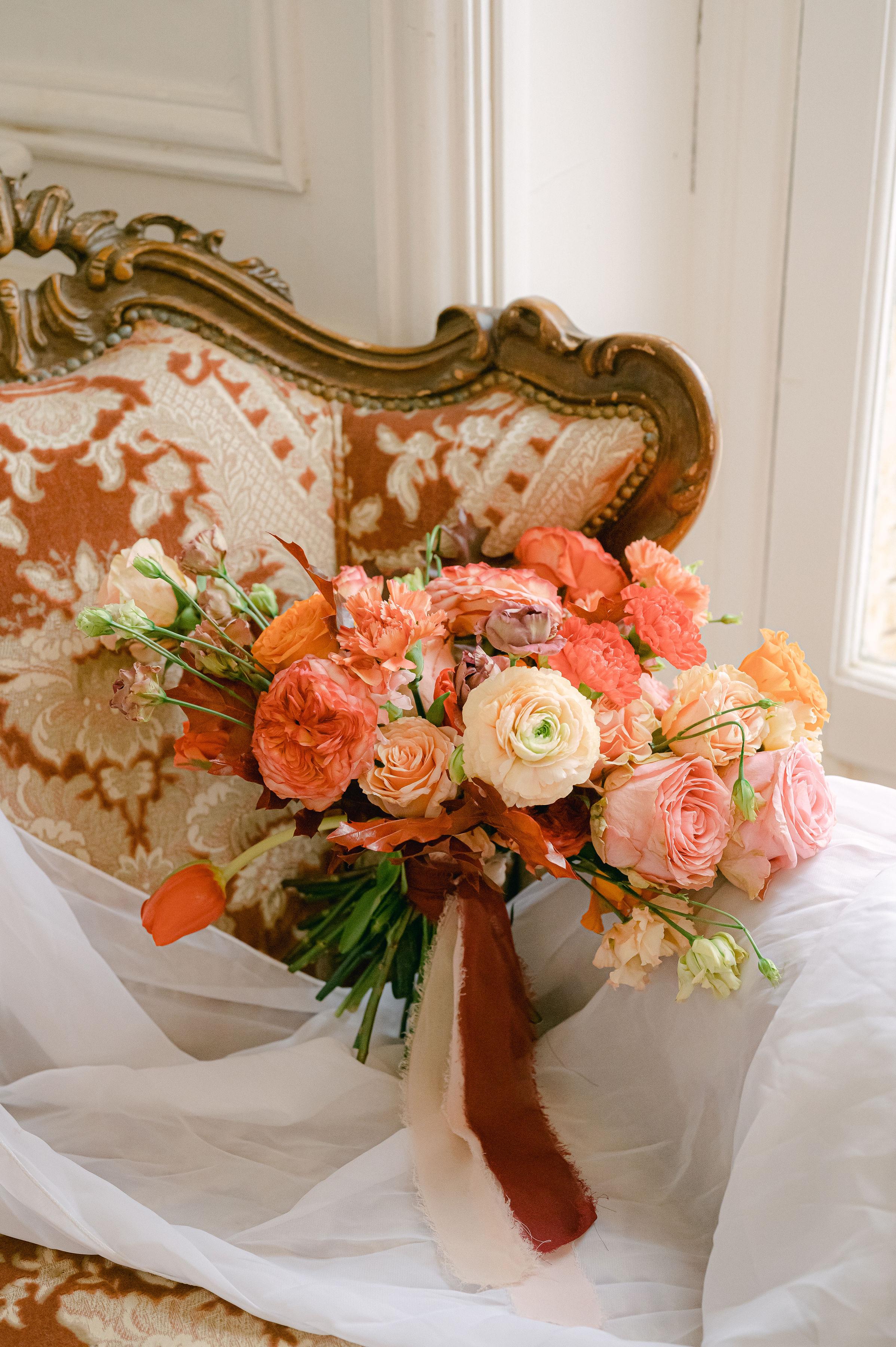 A Whimsical Fall Wedding at Chateau de Nainville 39