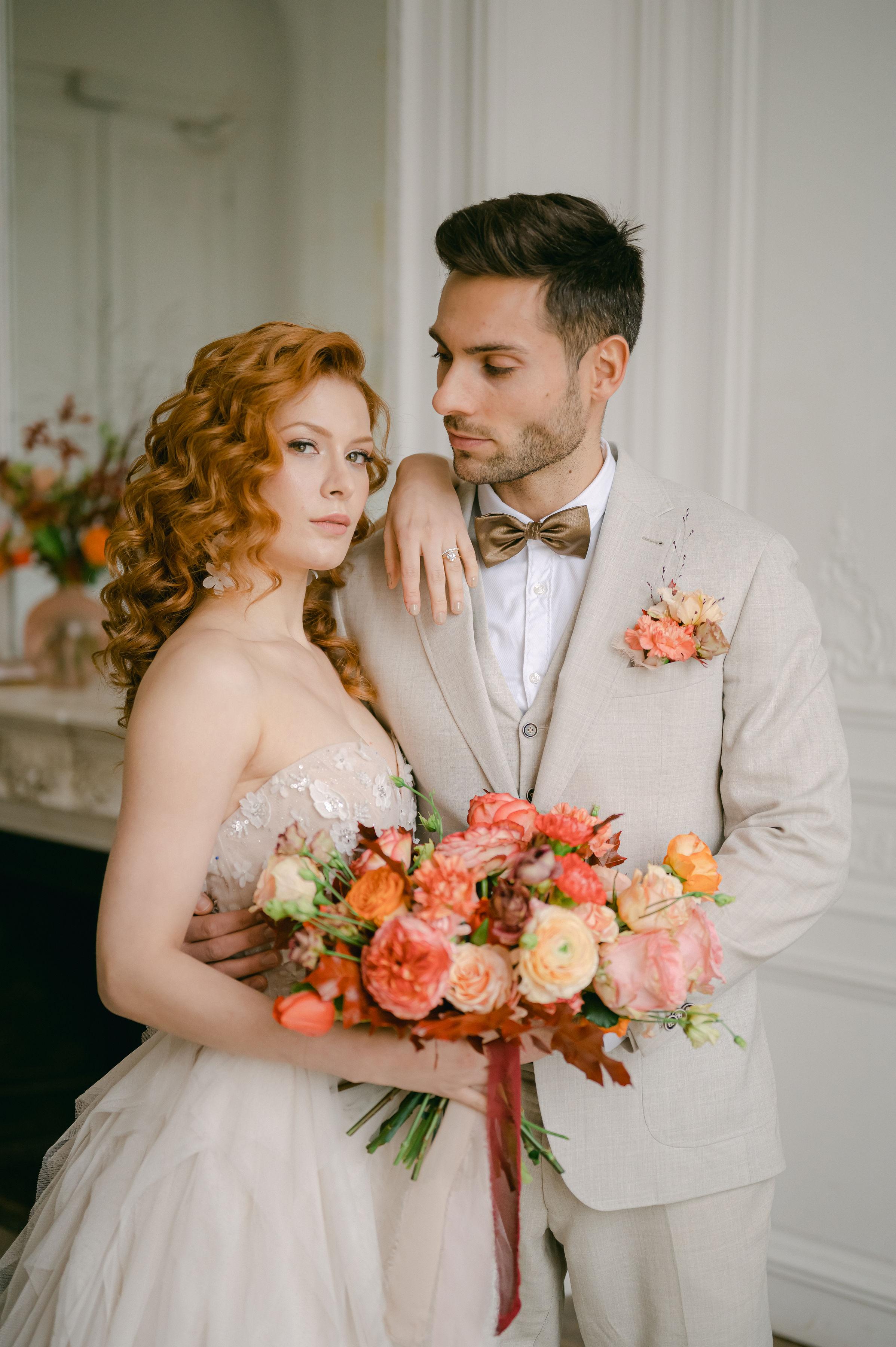 A Whimsical Fall Wedding at Chateau de Nainville