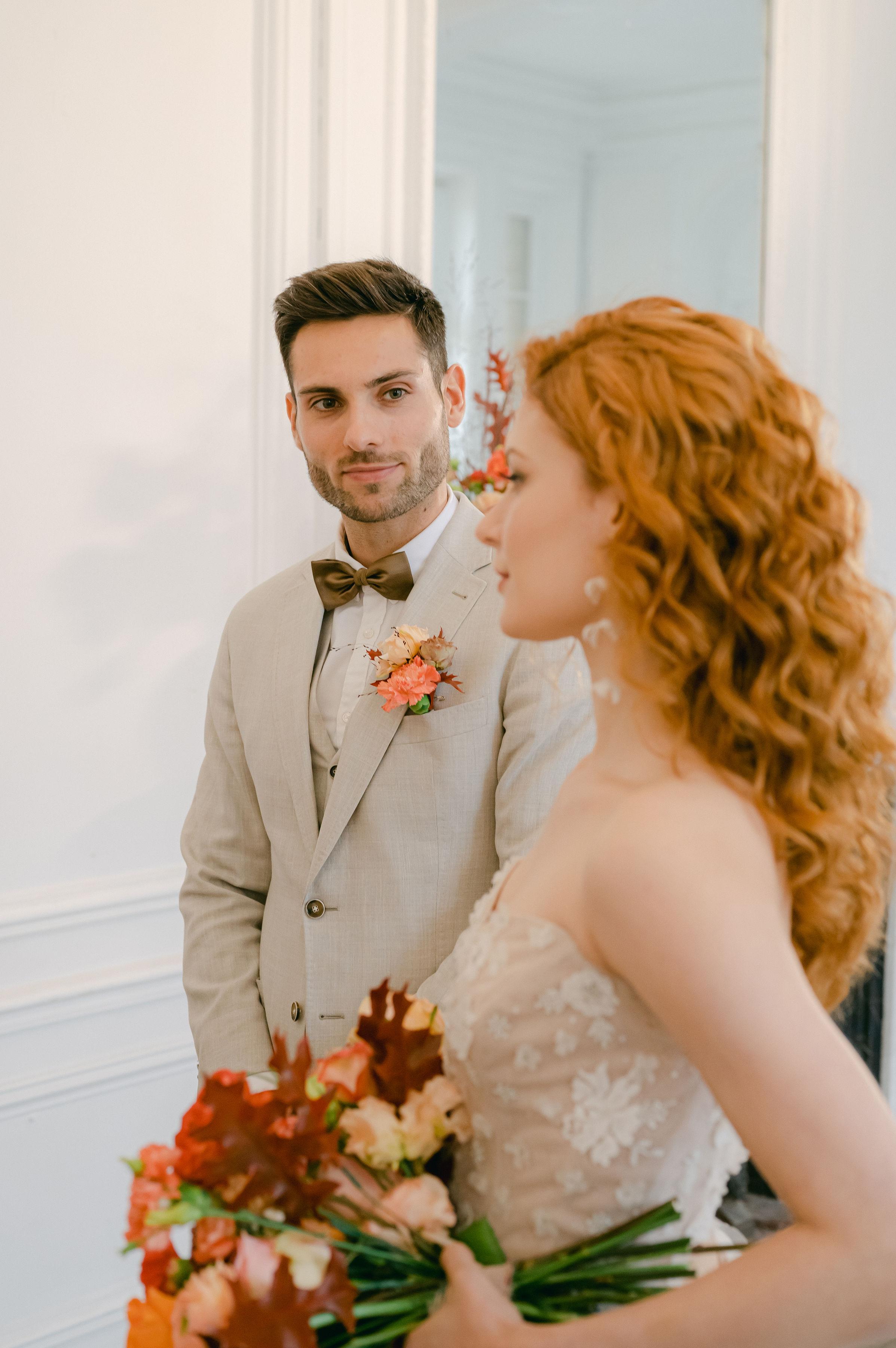 A Whimsical Fall Wedding at Chateau de Nainville 10