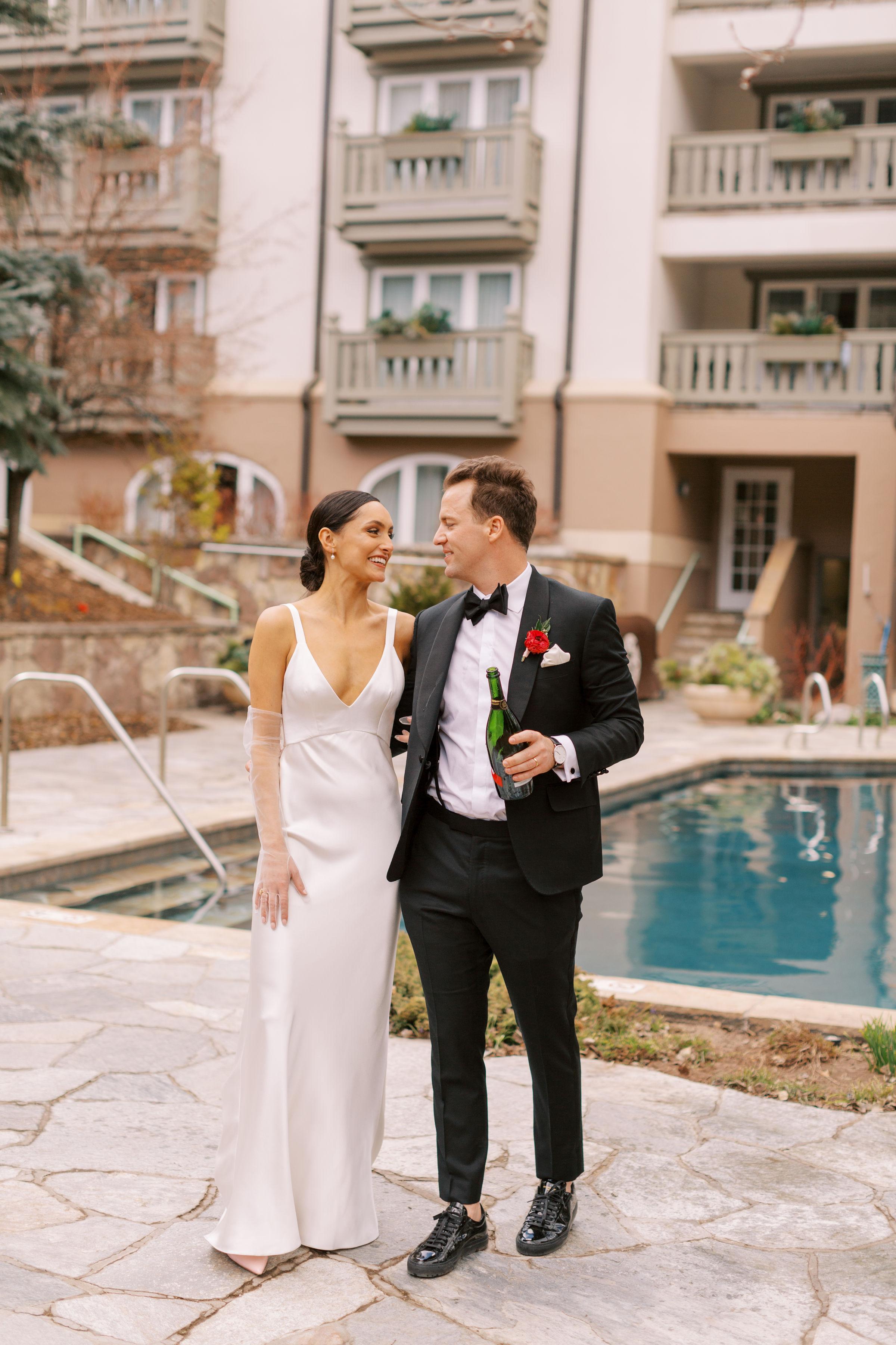 A Modern Spring Wedding at Sonnenalp Hotel Vail 24