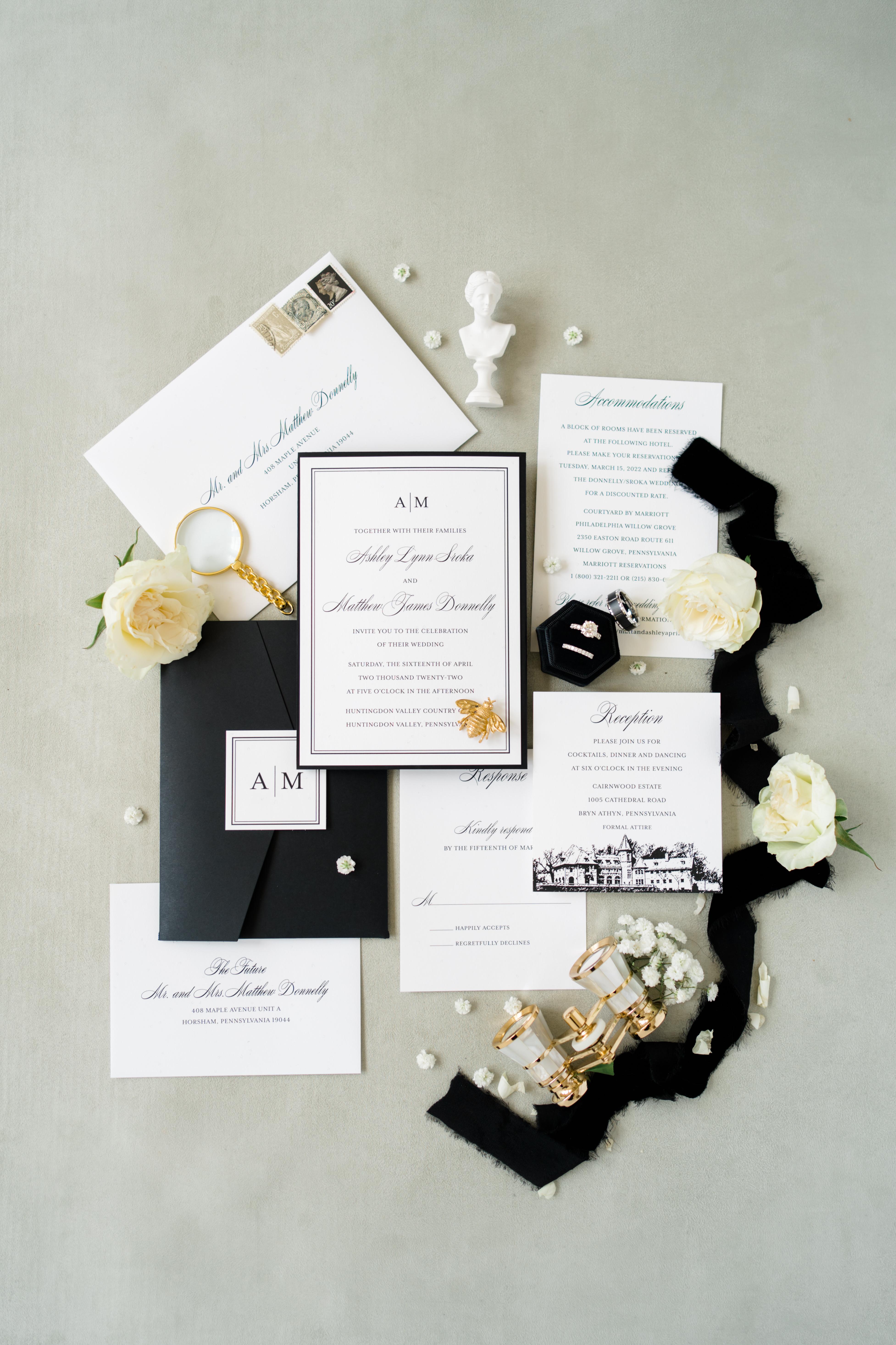 A Glamorous Spring Wedding at the Cairnwood Estate 50