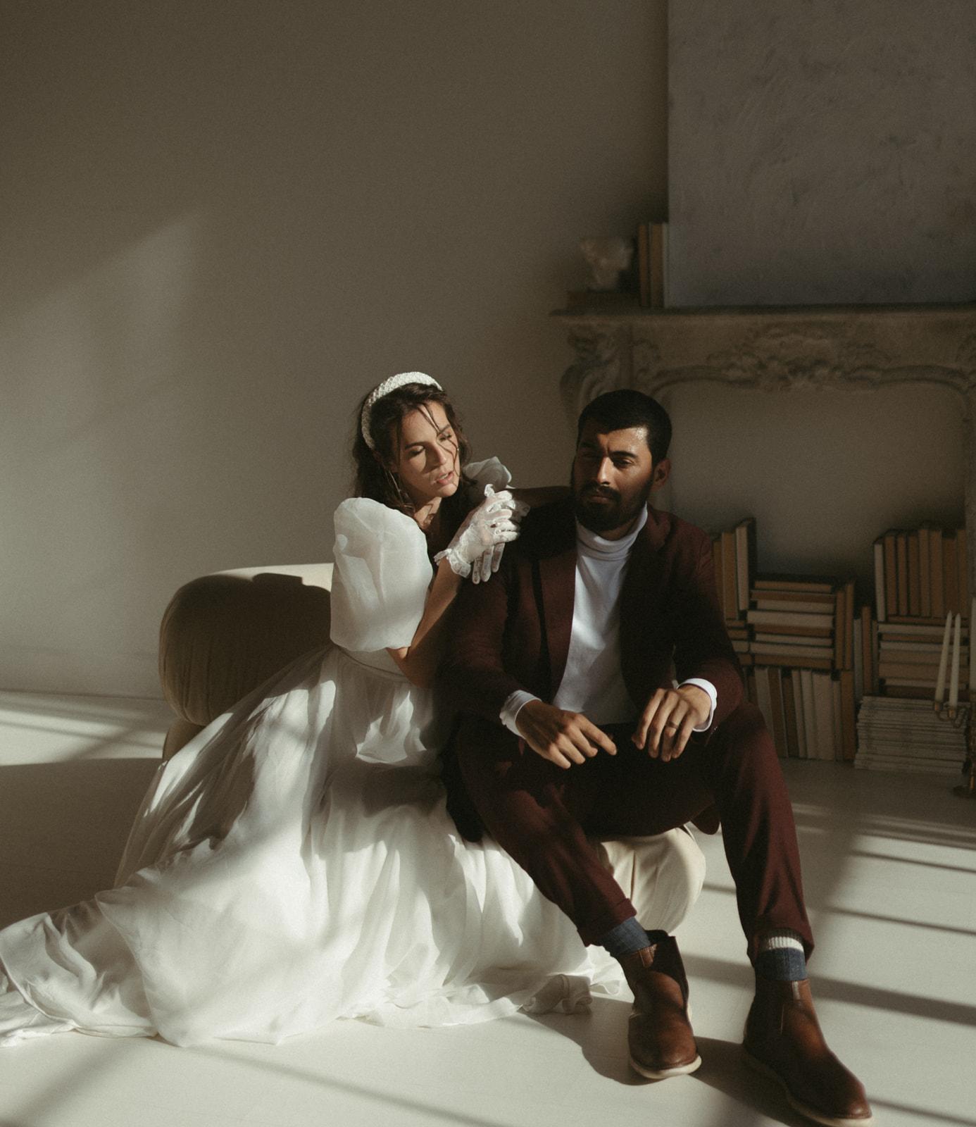 A Boho Spring Elopement at Blanc Studio West 14