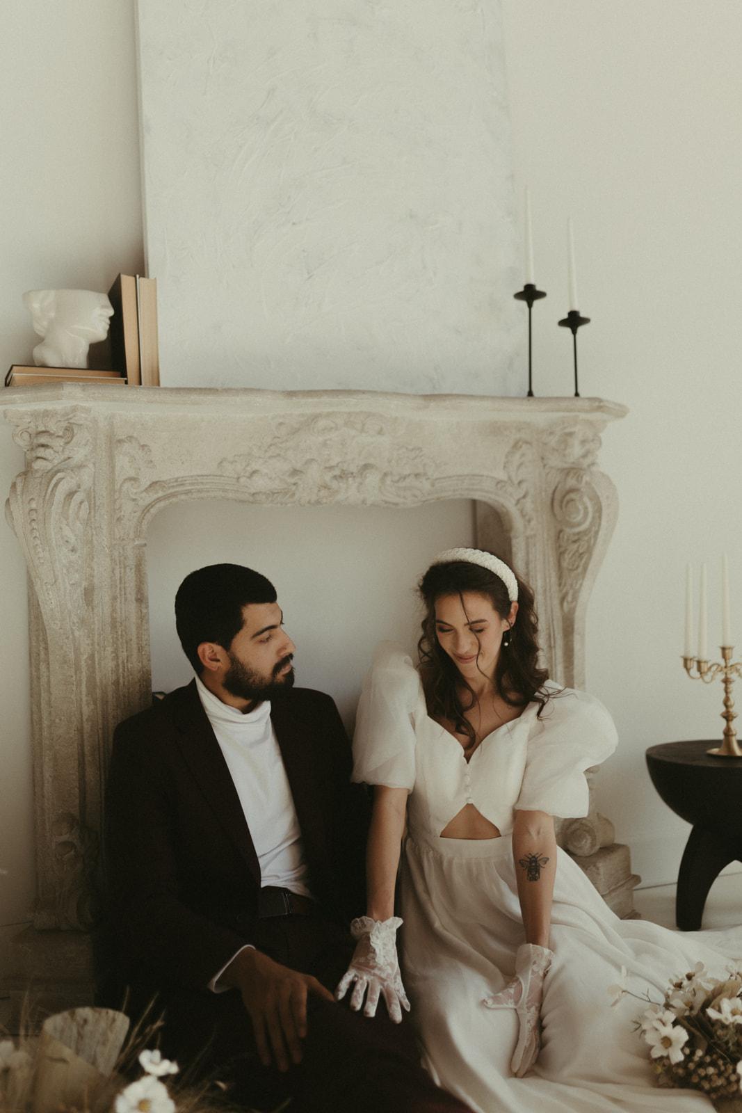 A Boho Spring Elopement at Blanc Studio West 3