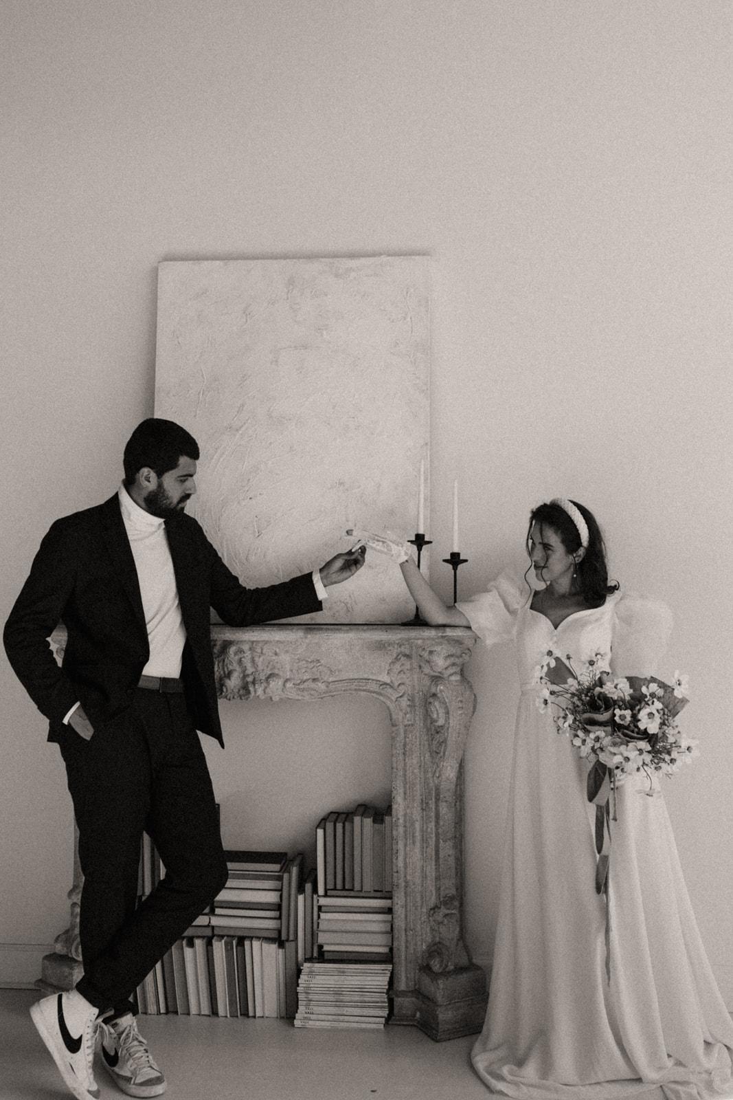 A Boho Spring Elopement at Blanc Studio West 6