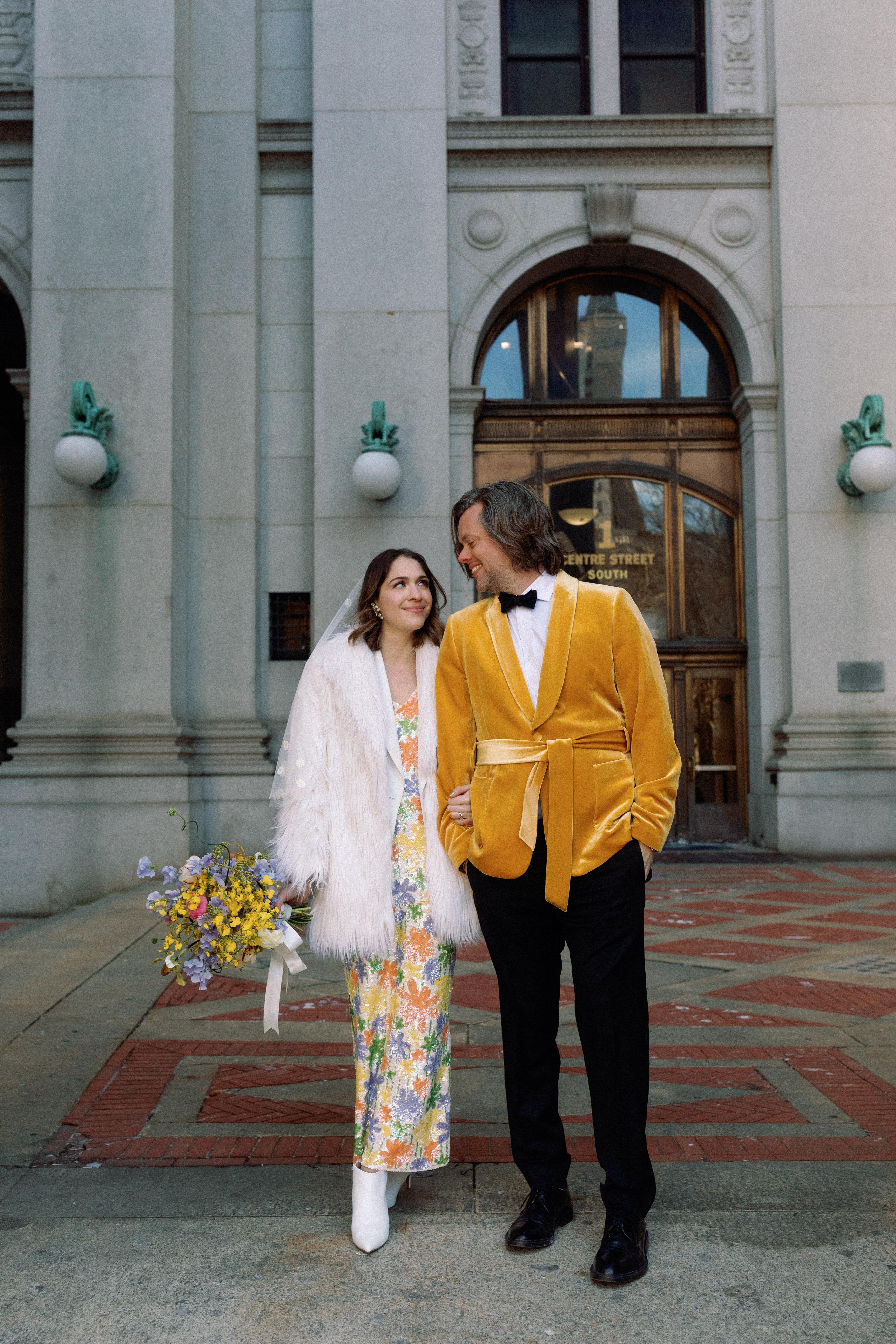 A Whimsical Elopment in New York City 16