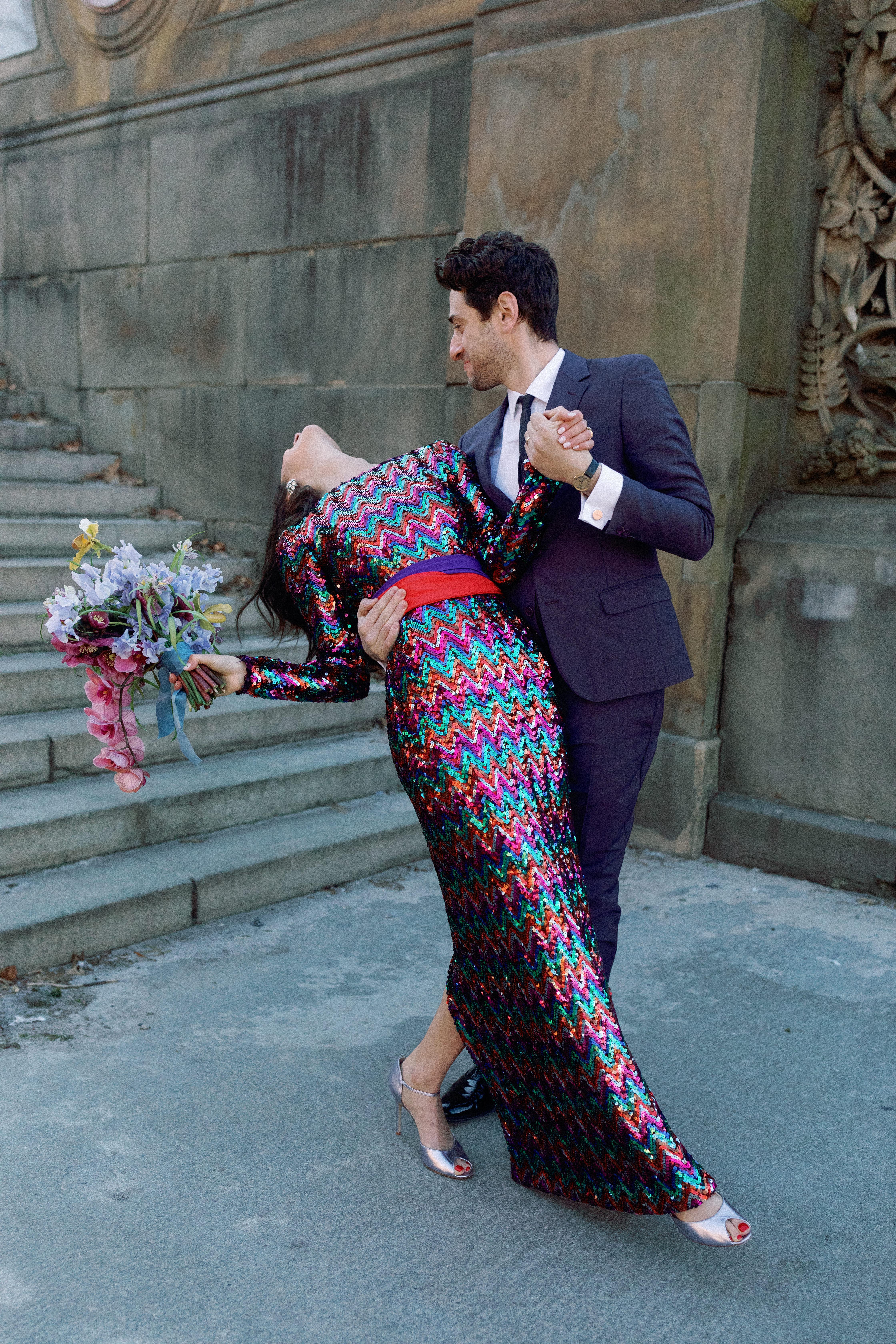 A Non-Traditional Elopement in Central Park photo 2