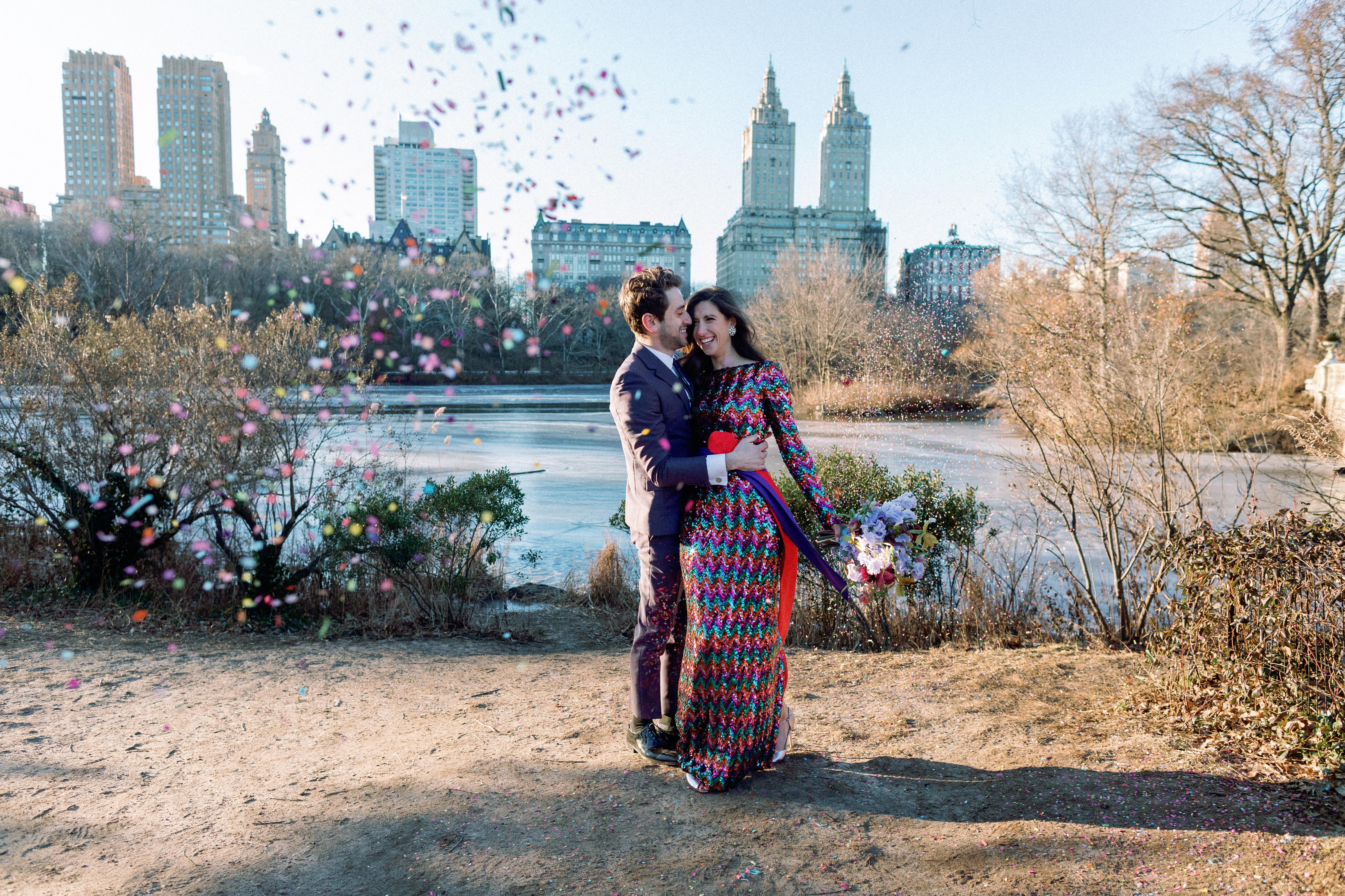 A Non-Traditional Elopement in Central Park photo 3