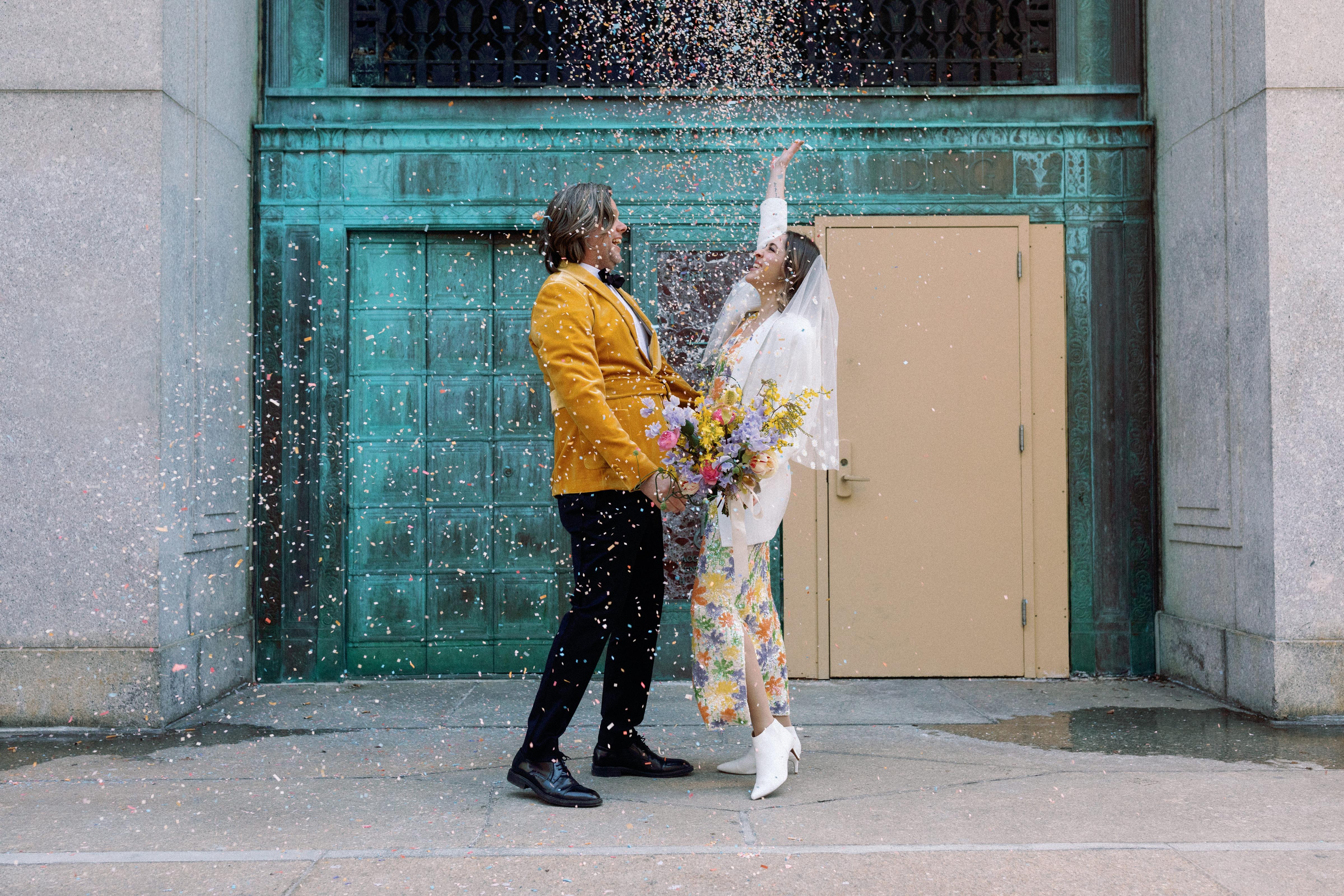 A Whimsical Elopment in New York City 17