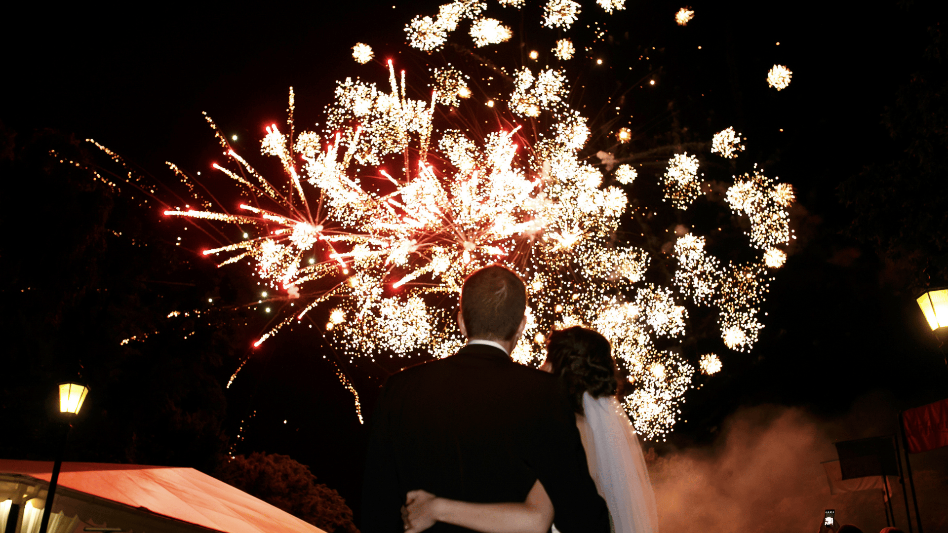 Everything to Know About Wedding-Day Fireworks
