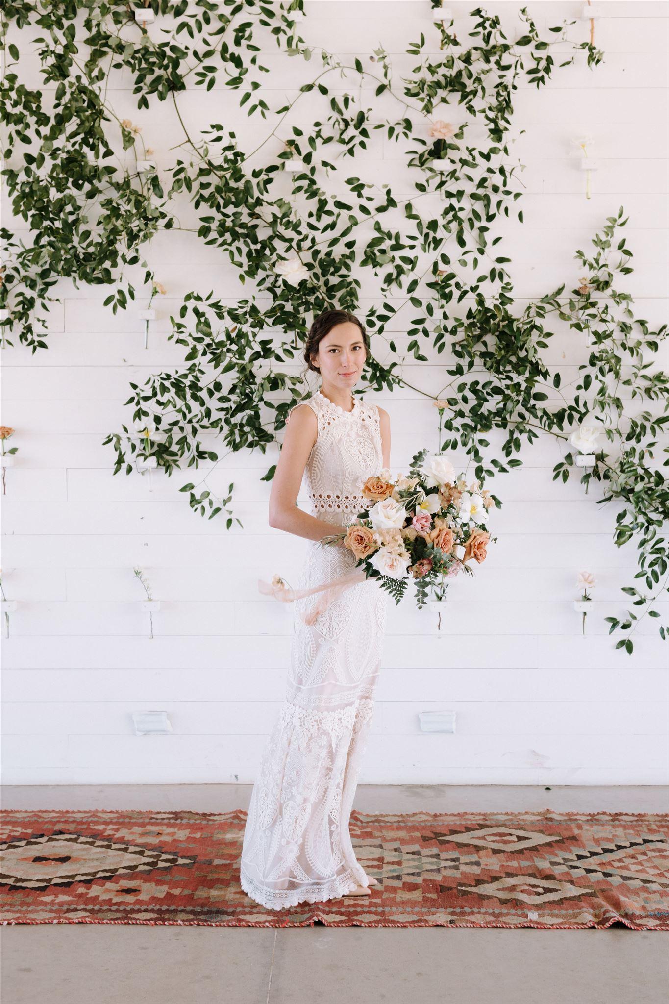A Boho Winter Wedding at Prospect House photo 3
