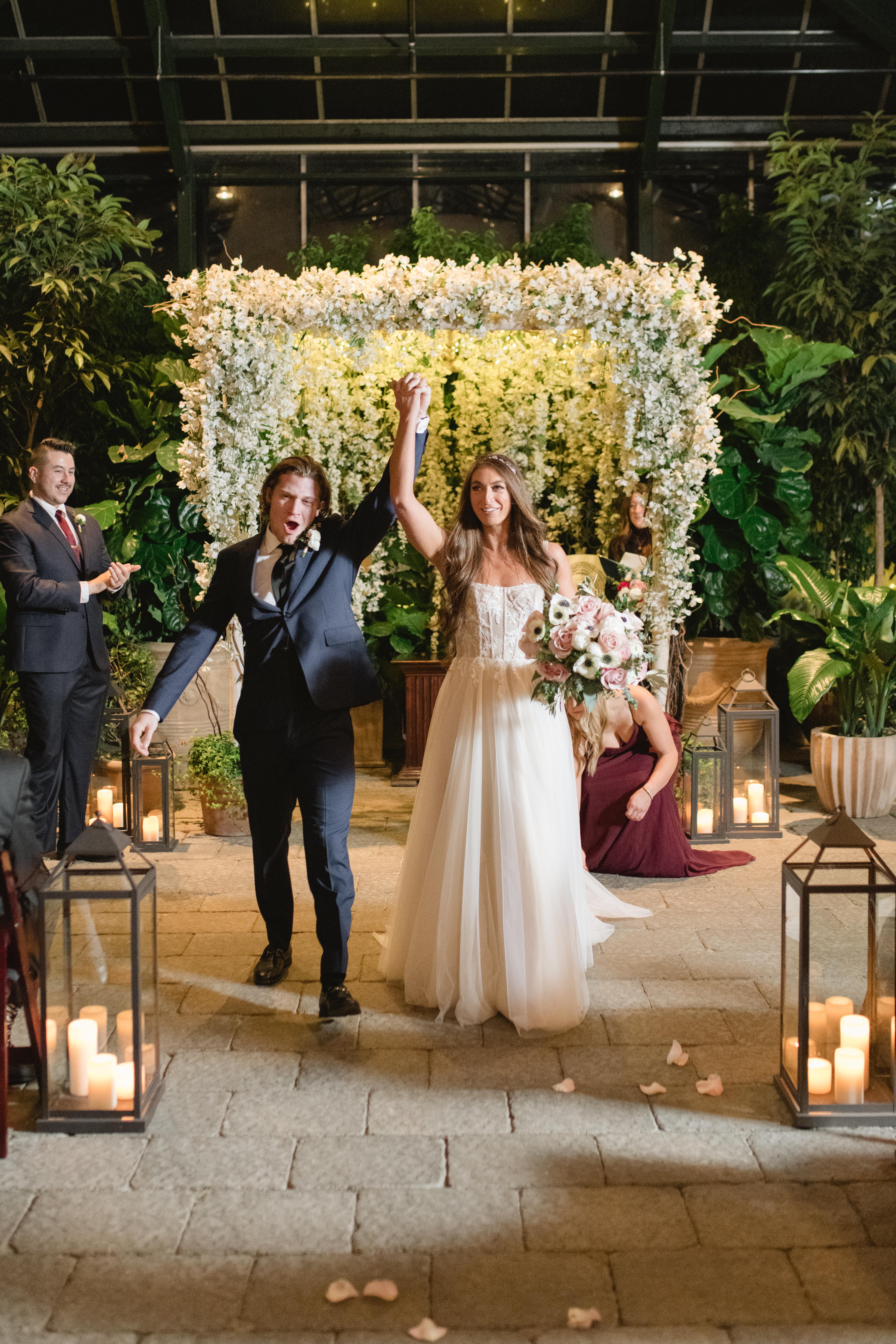 A Romantic Winter Wedding at Planterra 50