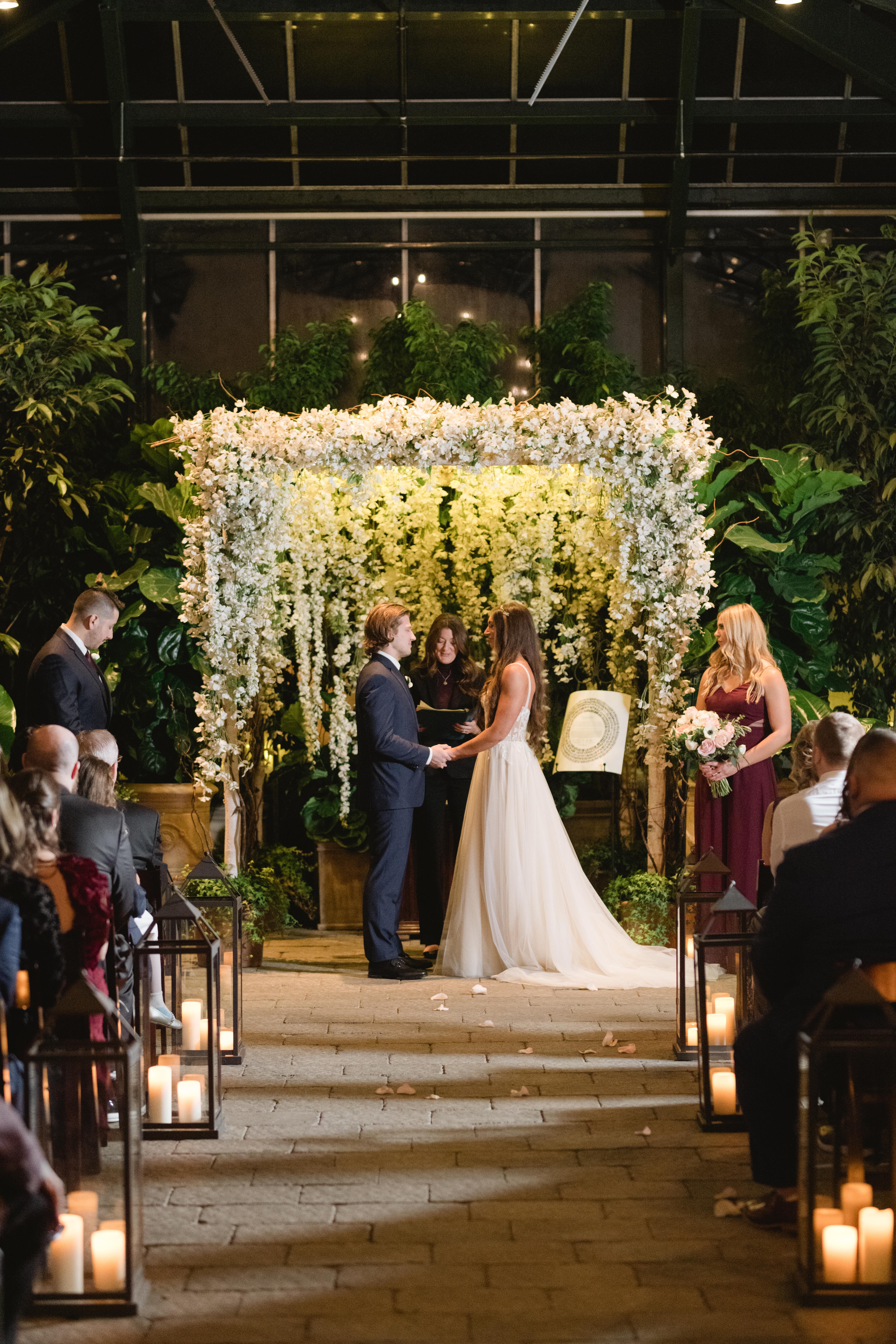 A Romantic Winter Wedding at Planterra 66