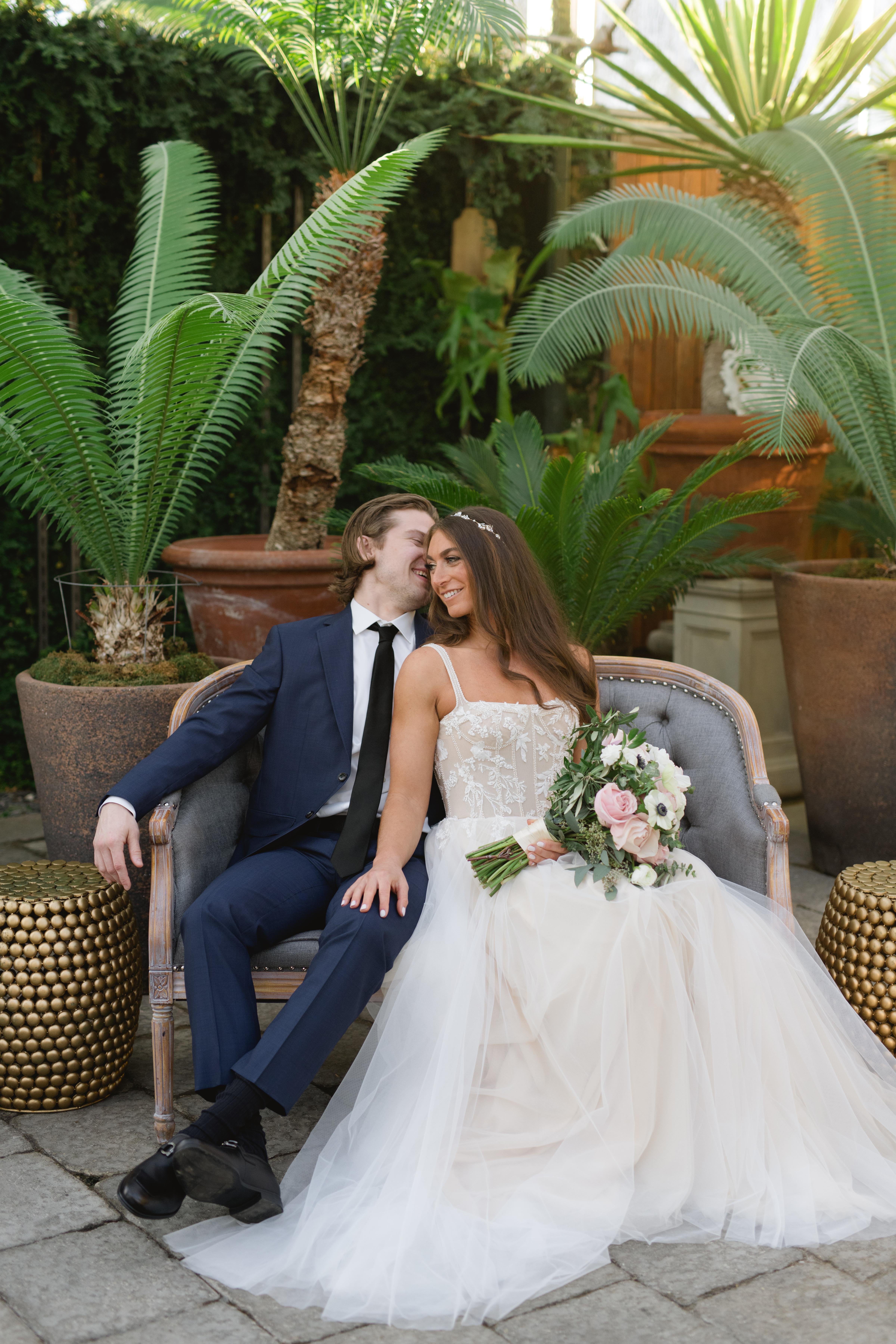 A Romantic Winter Wedding at Planterra 15