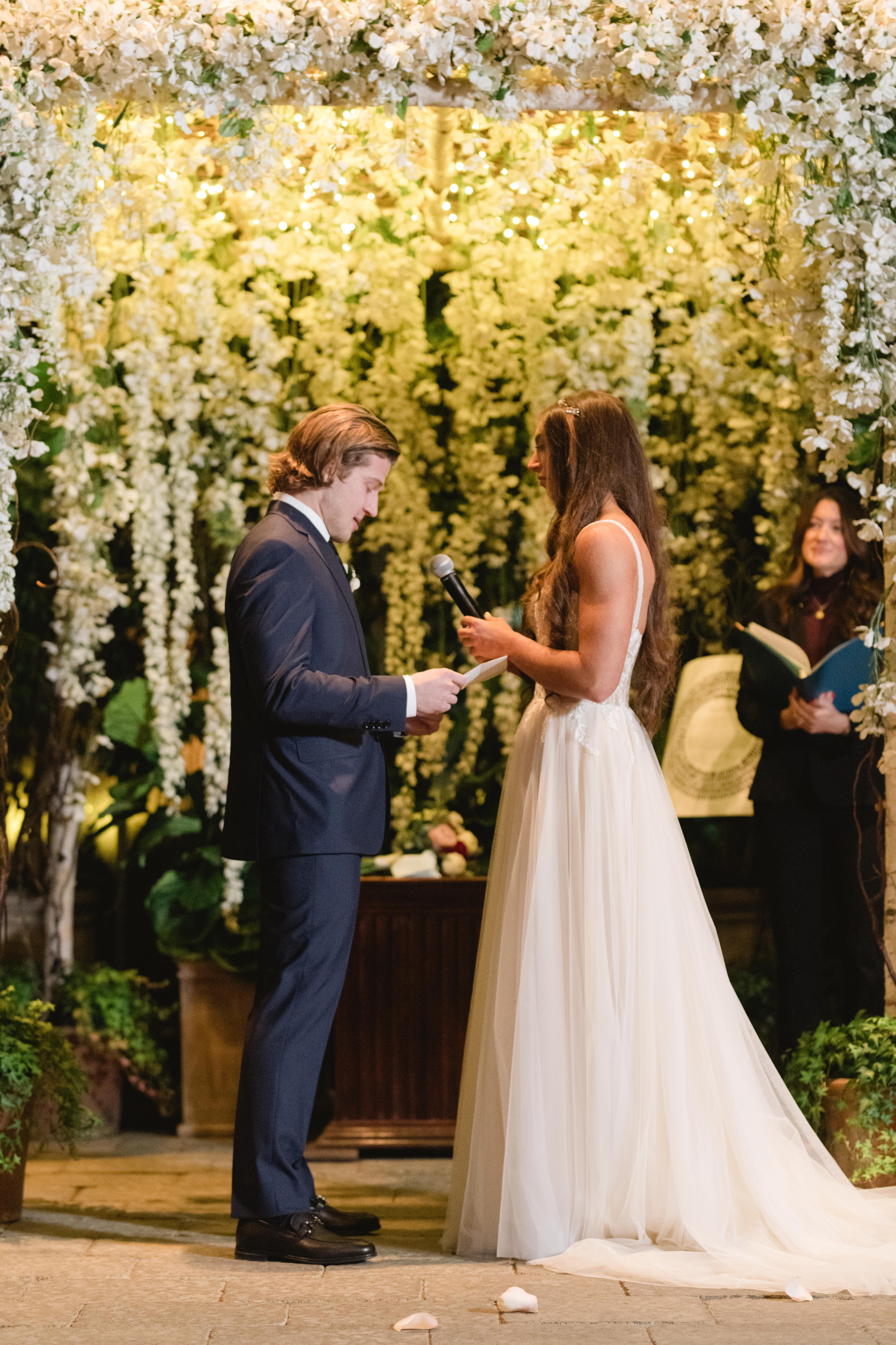 A Romantic Winter Wedding at Planterra 63