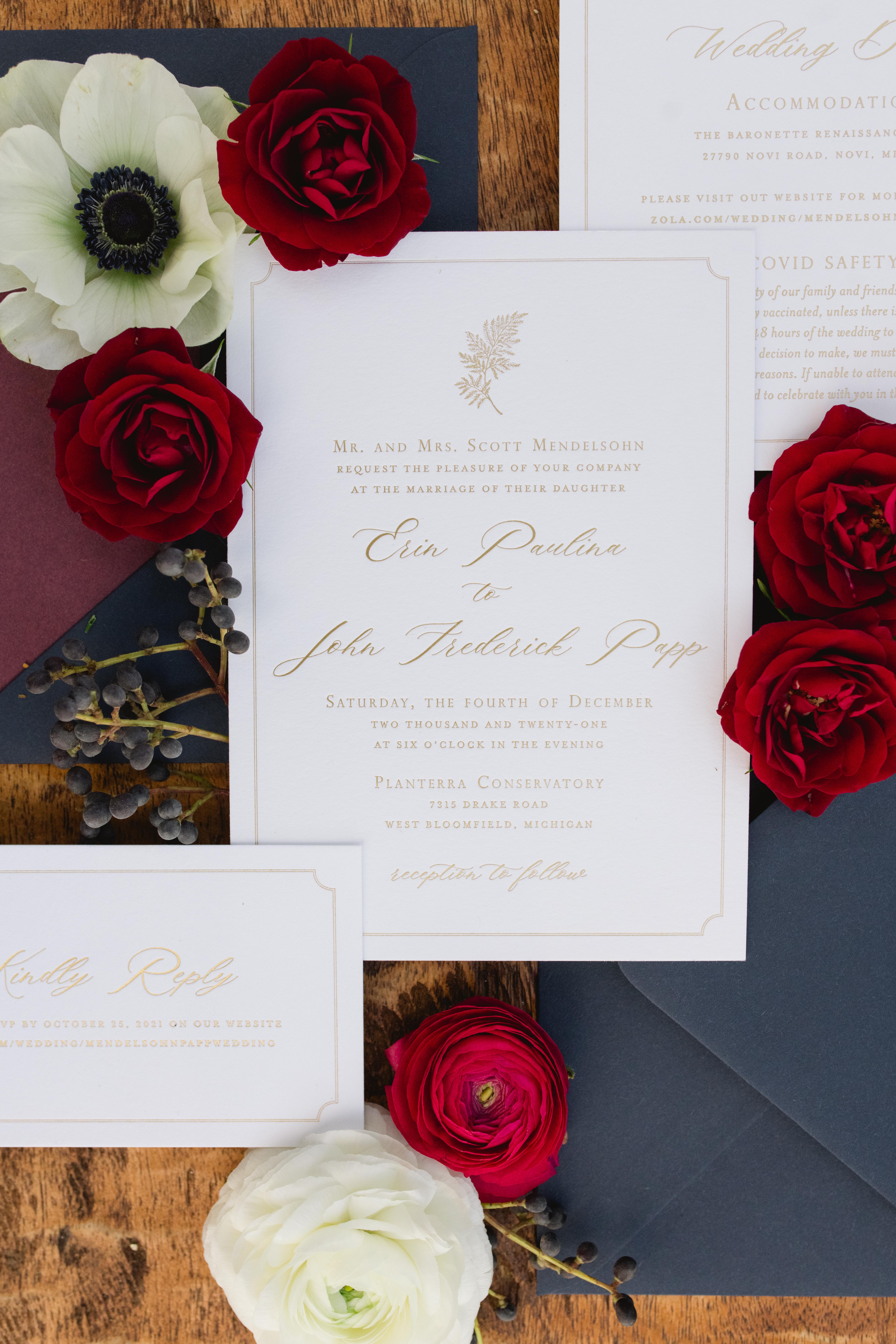 A Romantic Winter Wedding at Planterra 44