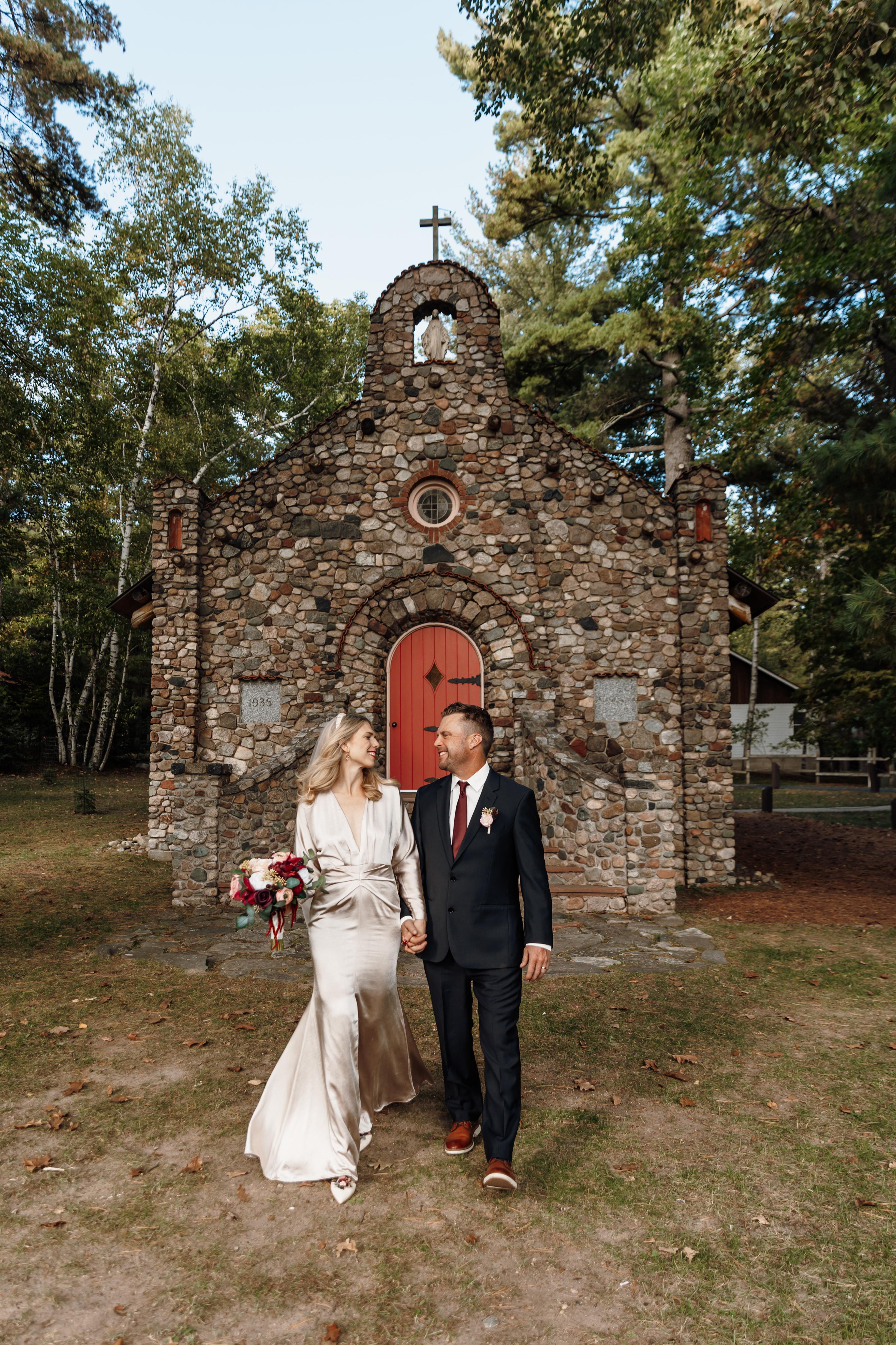 A Romantic Fall Wedding at Heath's Resort